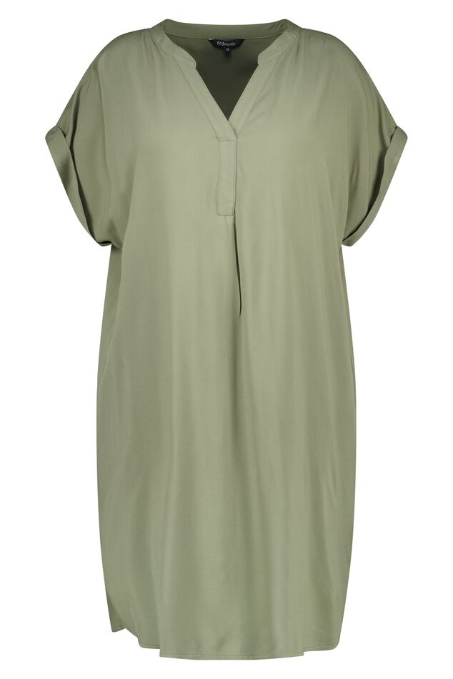 Weit geschnittenes Kleid mit V-Ausschnitt  image number 1