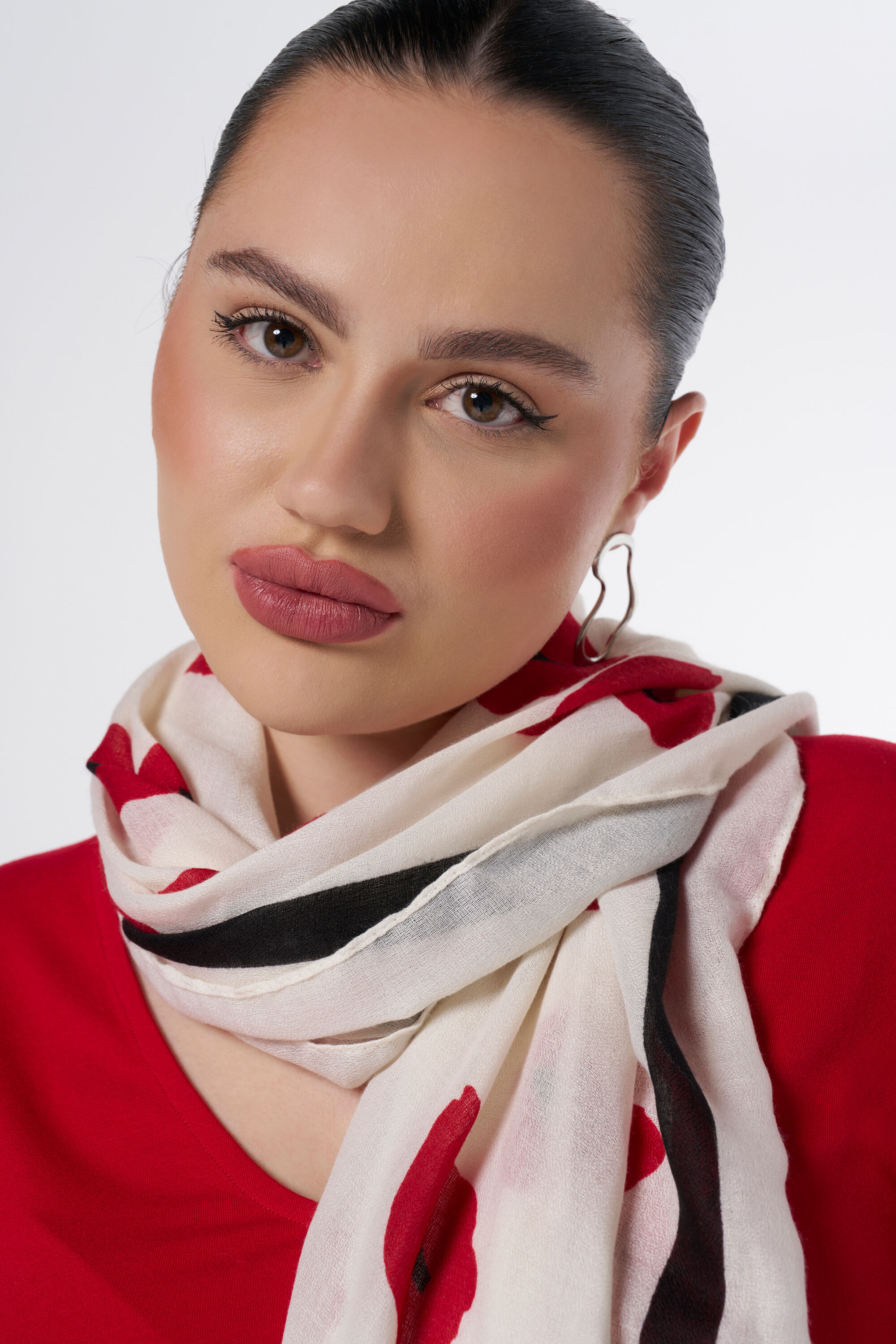 Schal mit Print image number 2