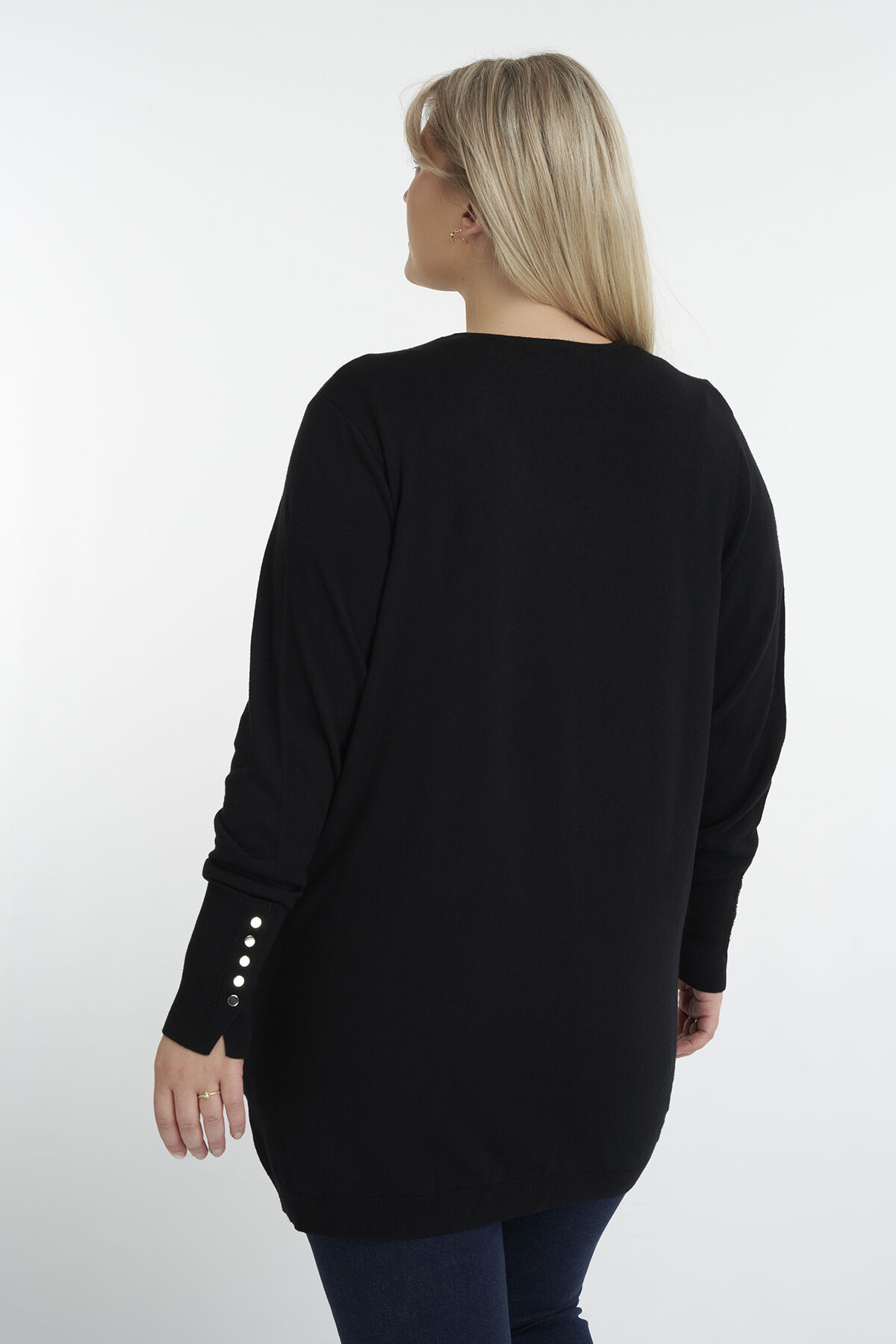 Langer offener Cardigan image number 3