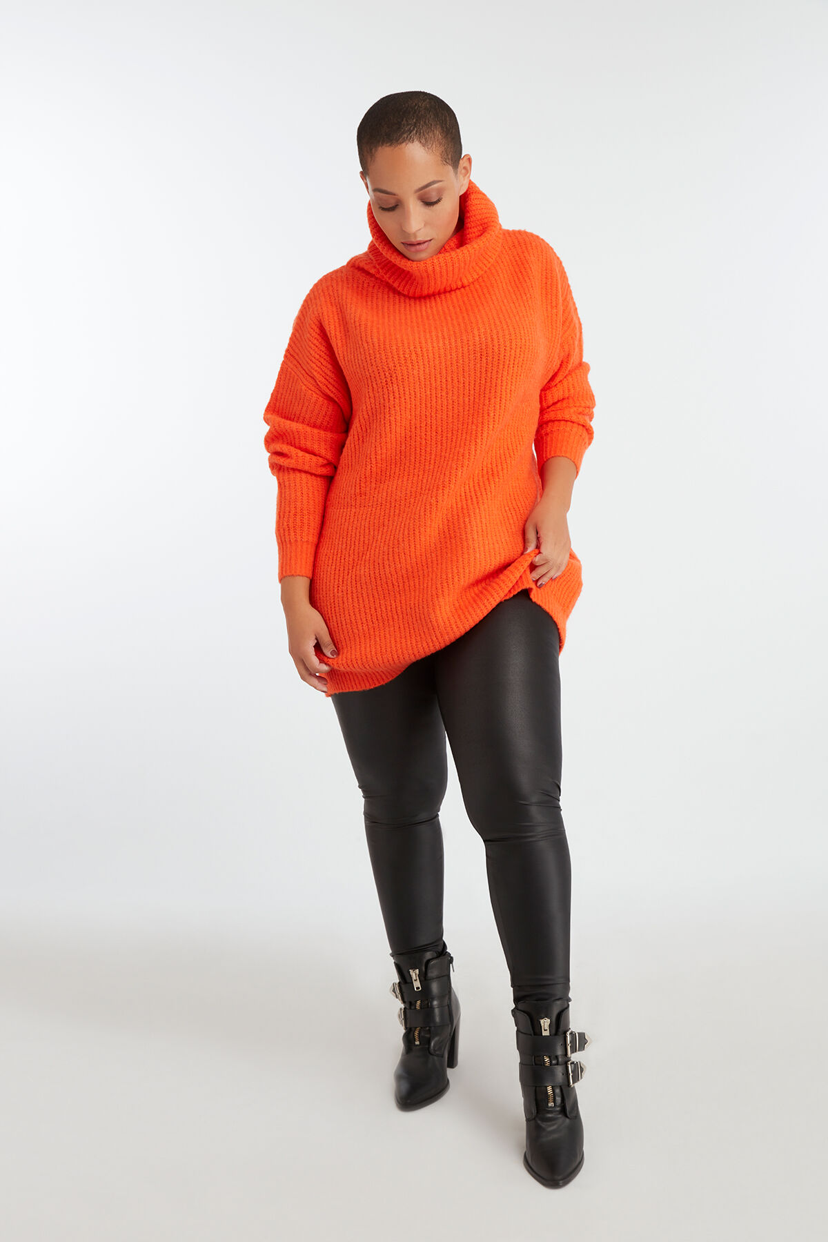 Strick-Rollkragenpullover image number 5