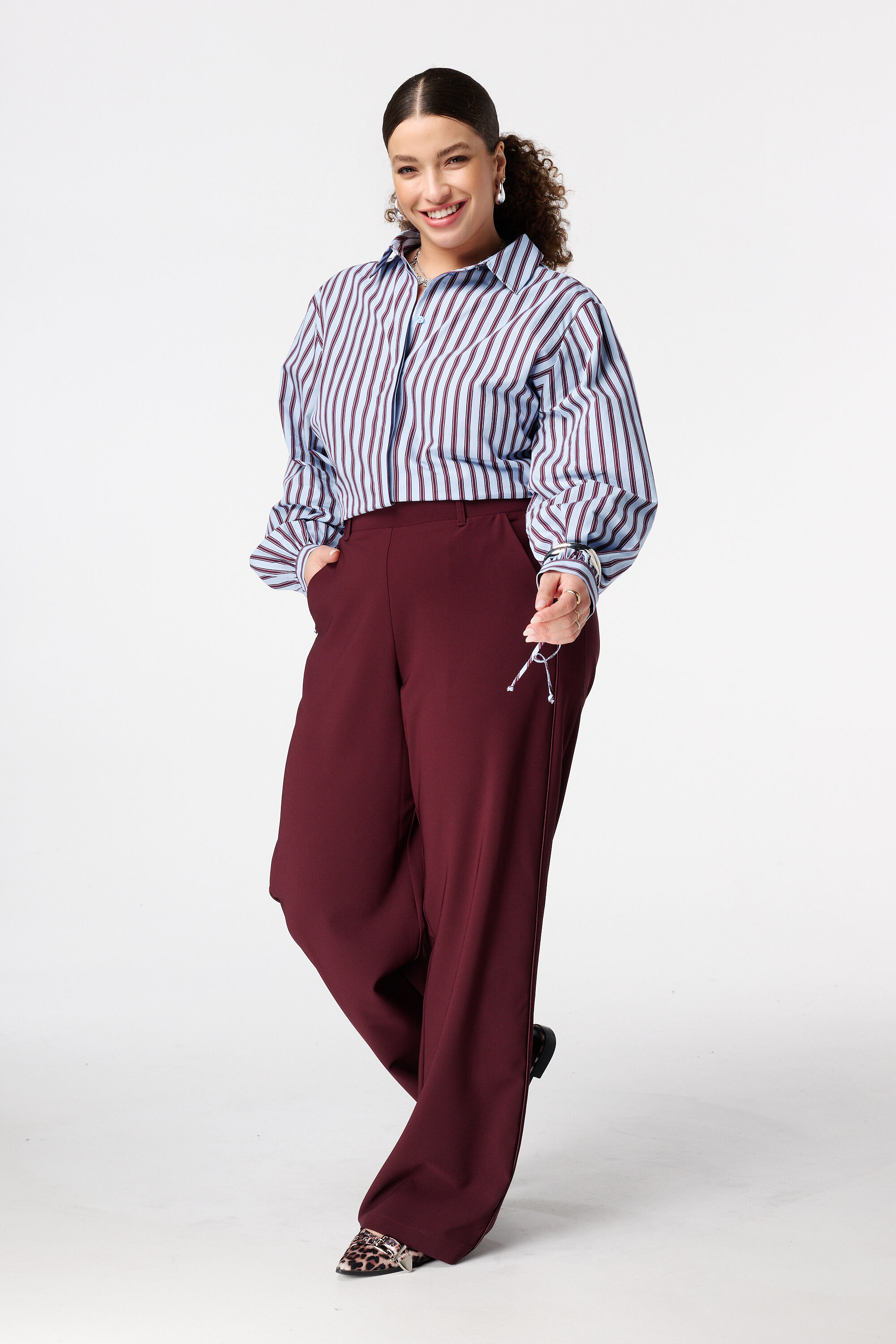 Gestreifte Bluse image number 5