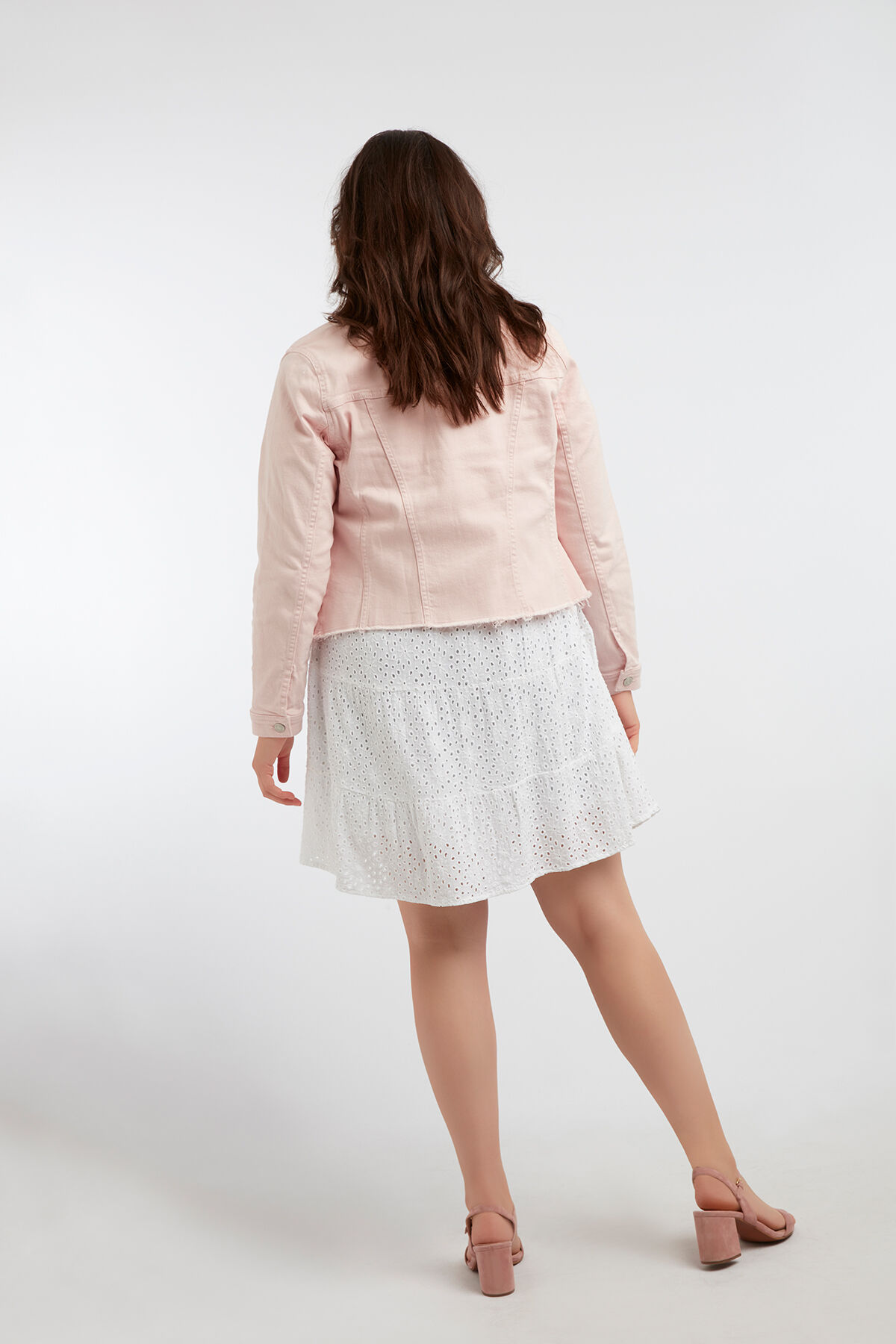 Jacke mit ausgefranstem Saum image number 6