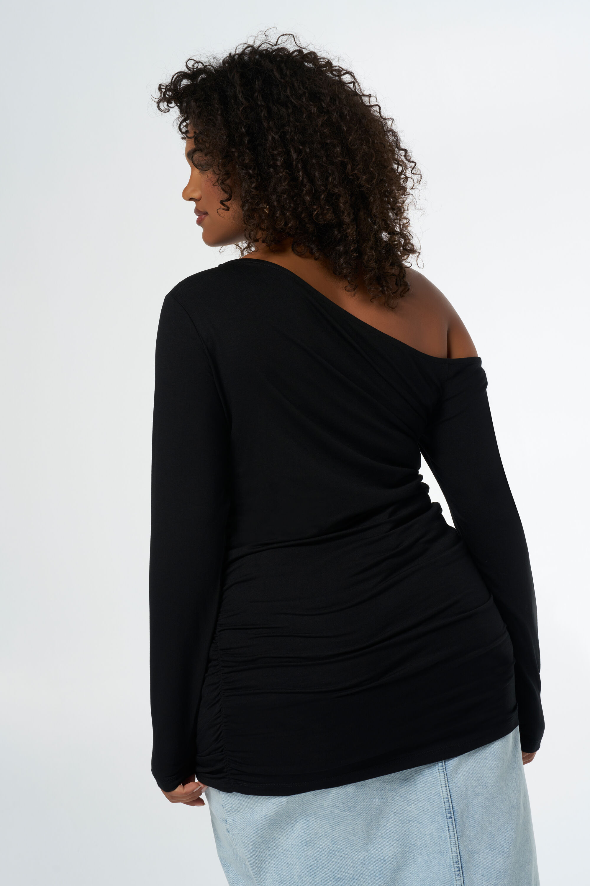 Ein-Schulter-Top image number 3