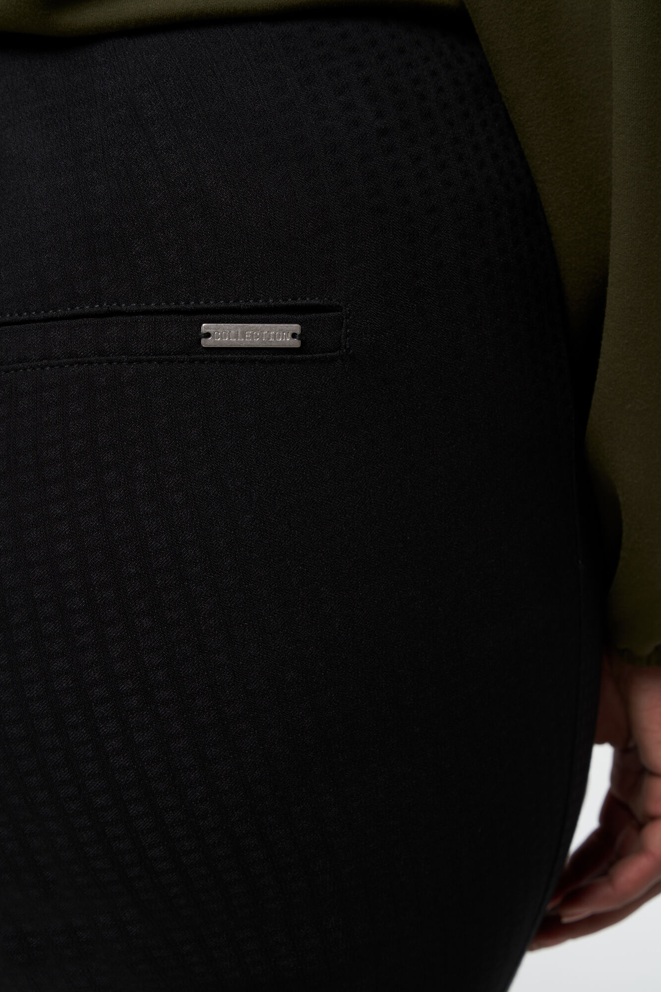 Tregging mit Struktur im Stoff image number 4