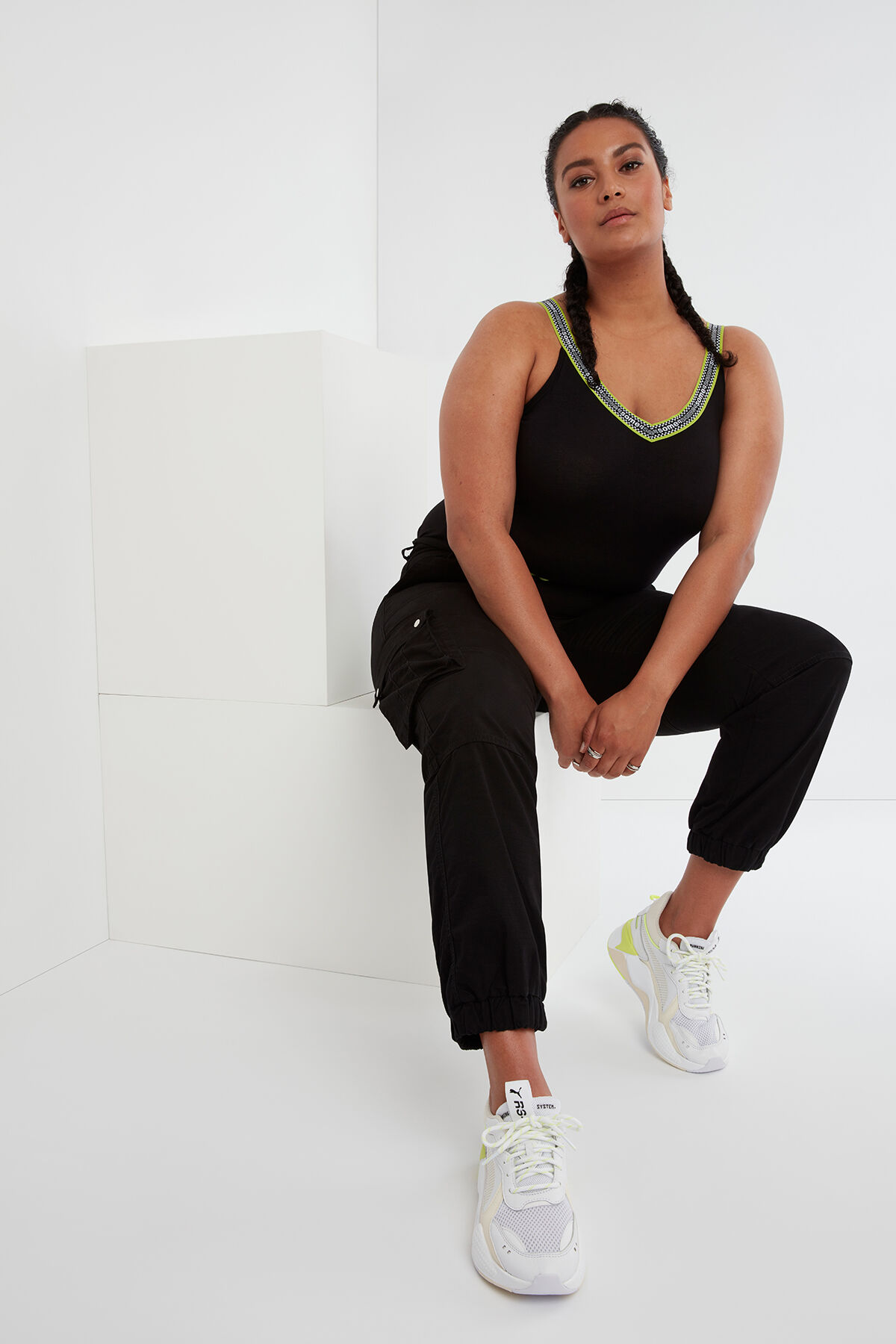 Top mit Logo-Motiv image number 3