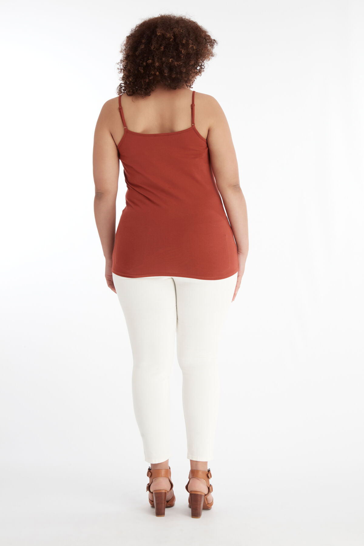 Cami-Top aus Baumwolle mit Spaghetti-Tr&auml;gern image number 4