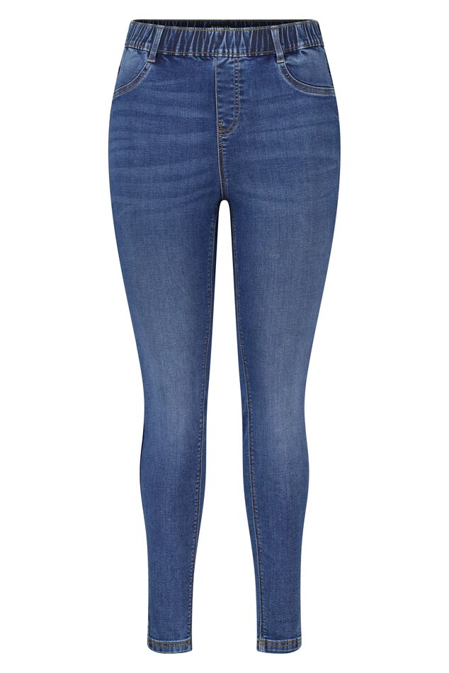Treggings im Jeans-Look image number 1