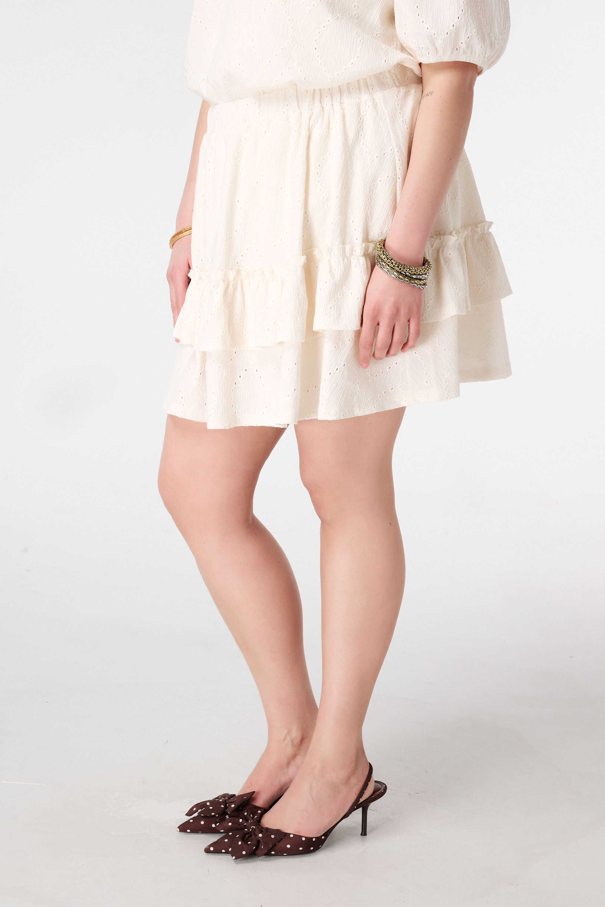 Rock im Broderie-Look image number 5