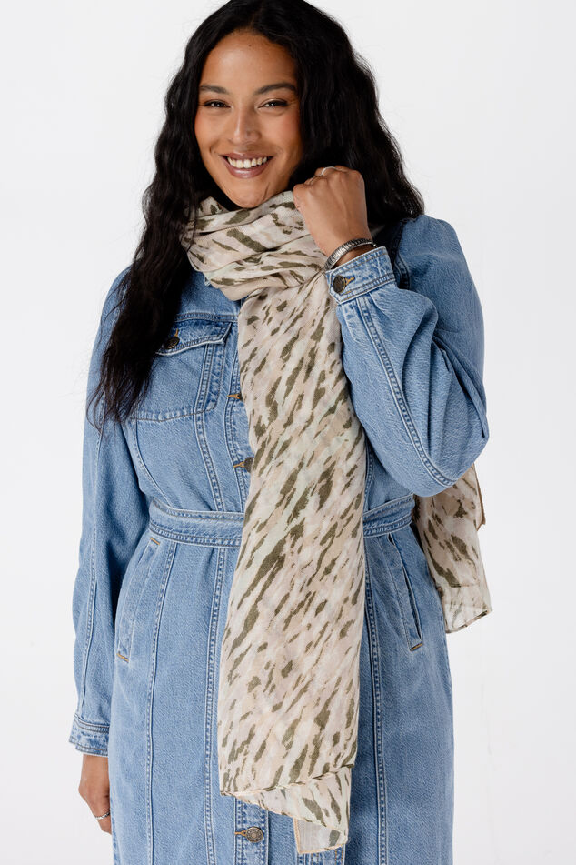 Schal mit Print image number 0