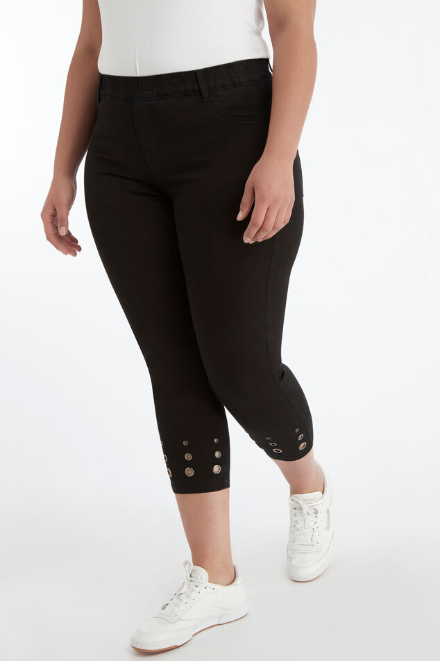 POPPY Treggings in kürzerem Schnitt mit Schnüren image number 3