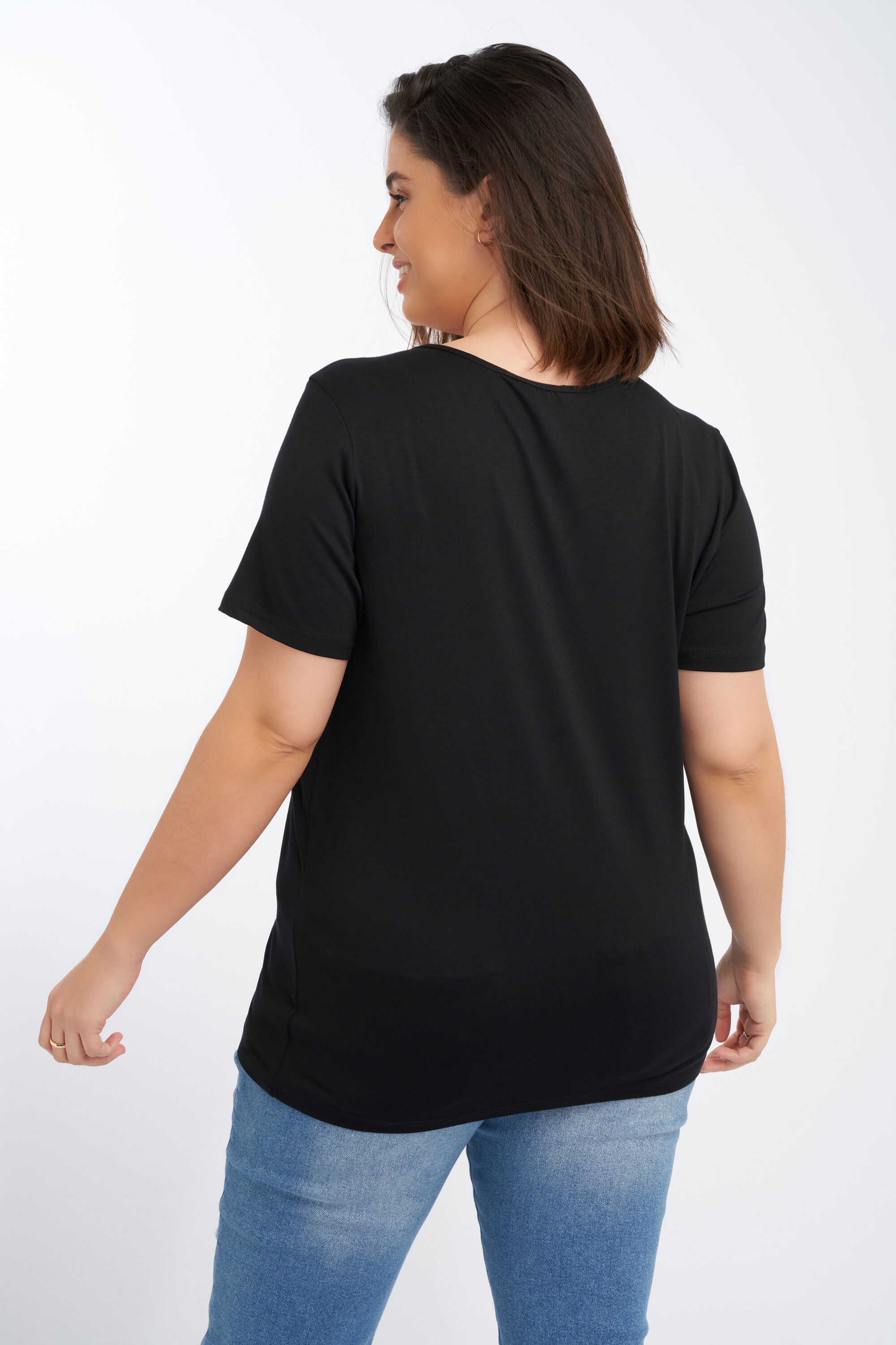 2er-Pack T-Shirts mit V-Ausschnitt image number 3