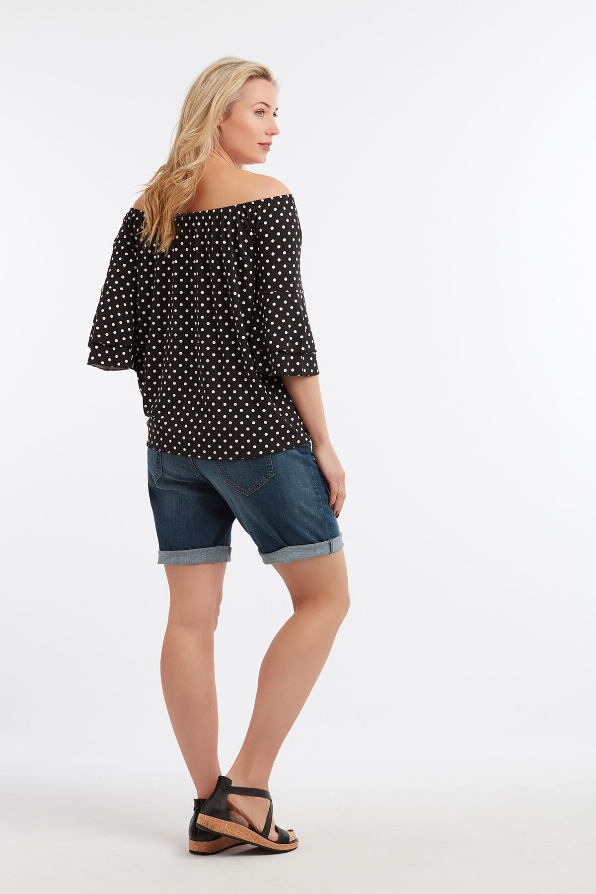 Schulterfreies Top image number 4