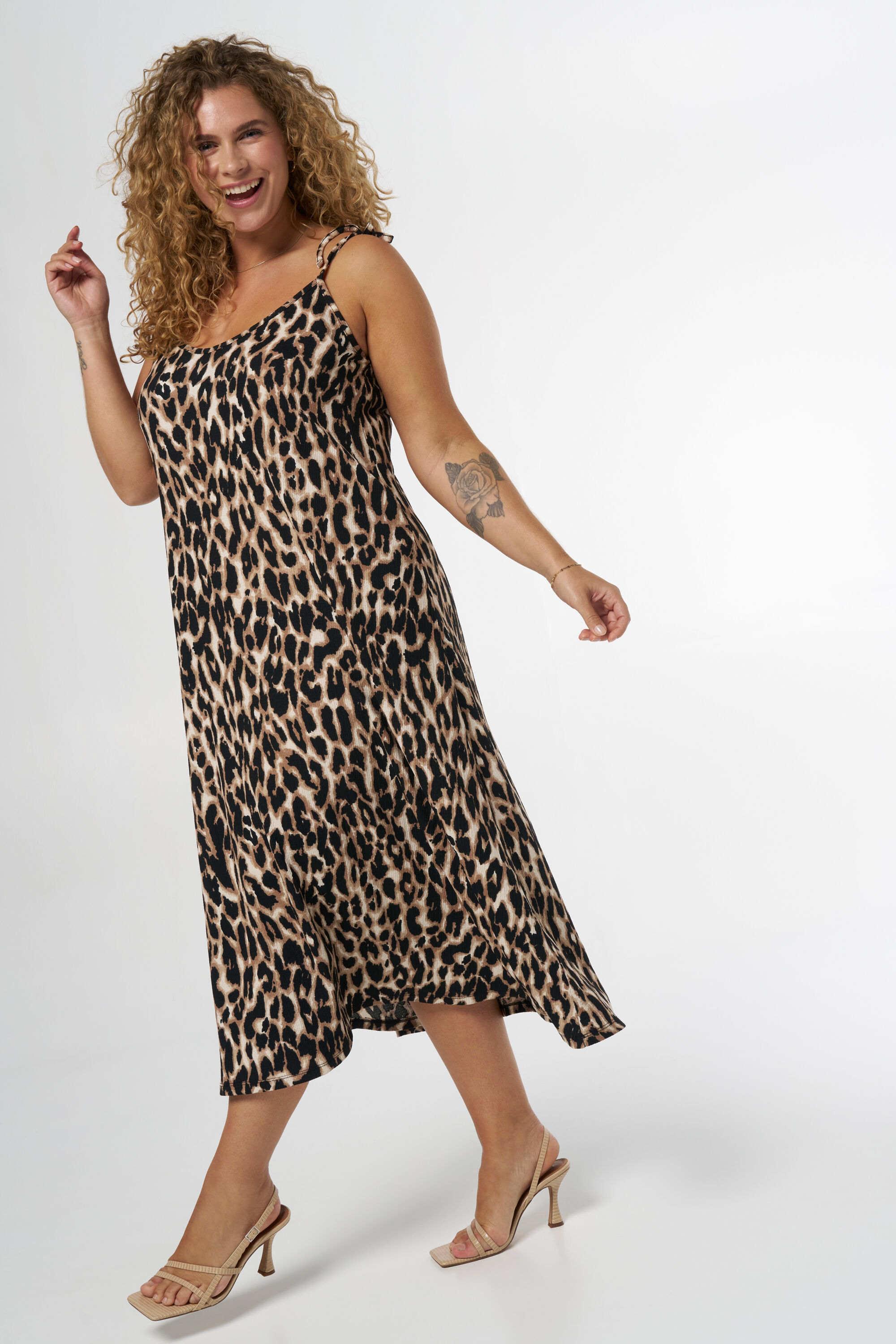 Midikleid mit Druck image number 0