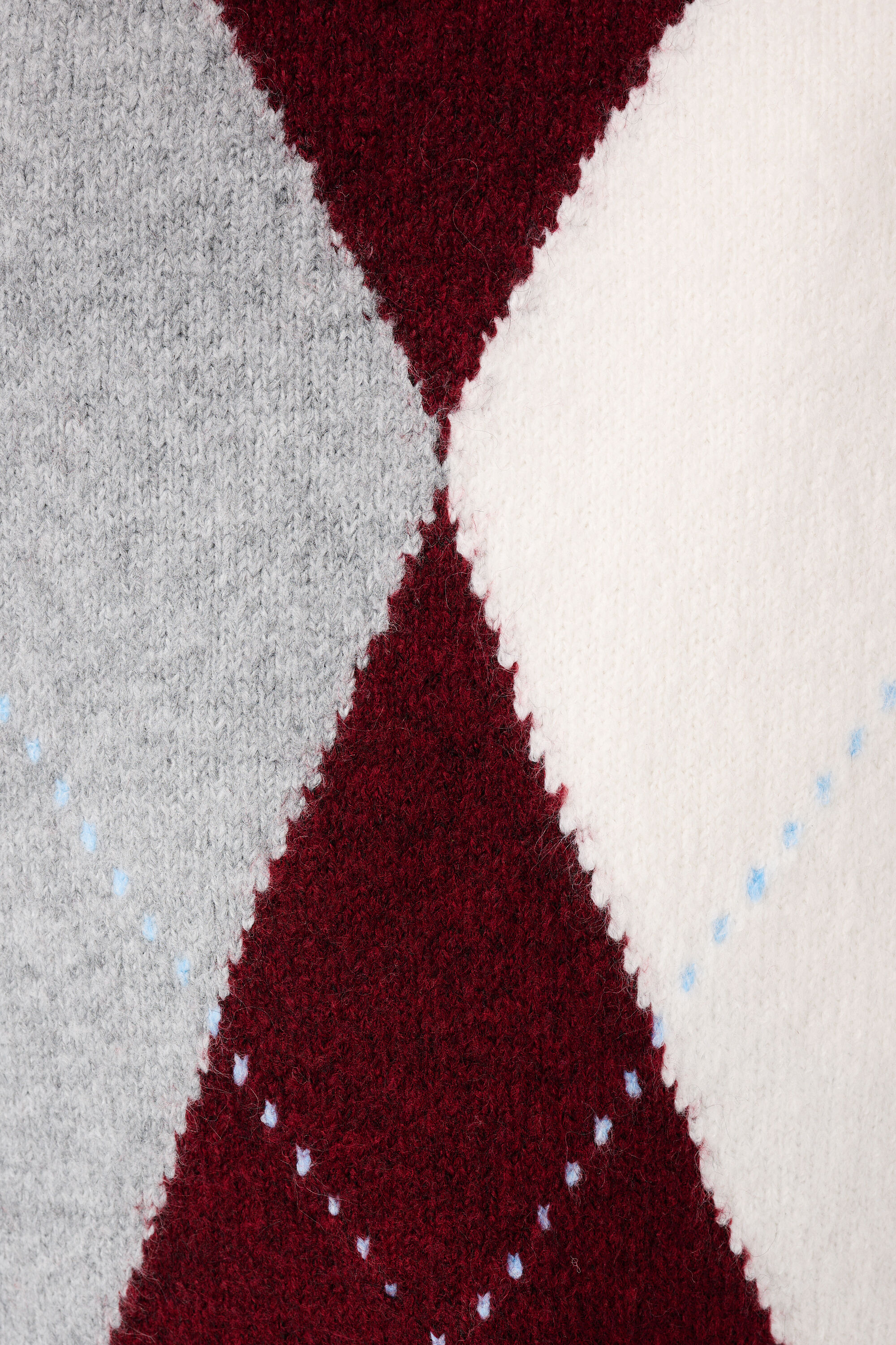 Strickpullover mit Karomuster image number 6