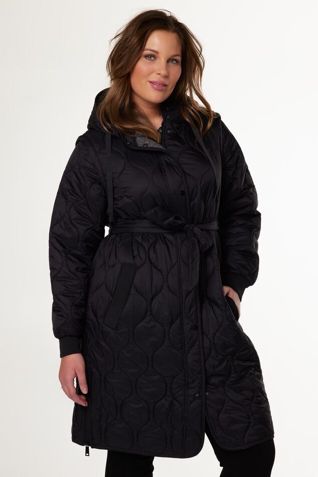 Gesteppte Jacke mit abnehmbaren Ärmeln image number 5