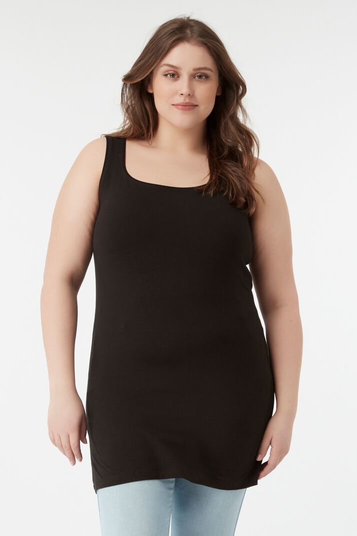 Langes Cami-Top aus Baumwolle image number 5