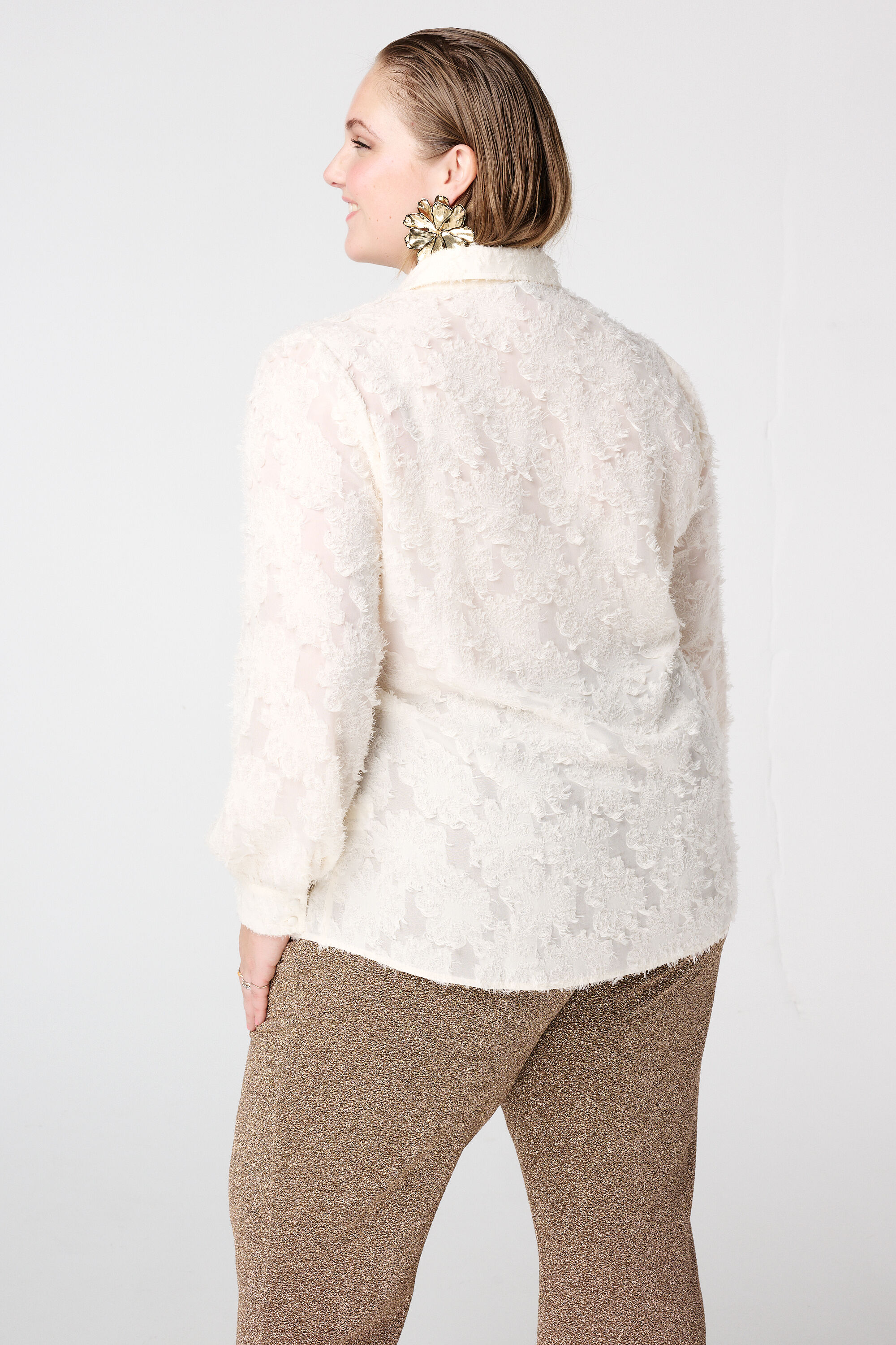 Strukturierte Bluse image number 3