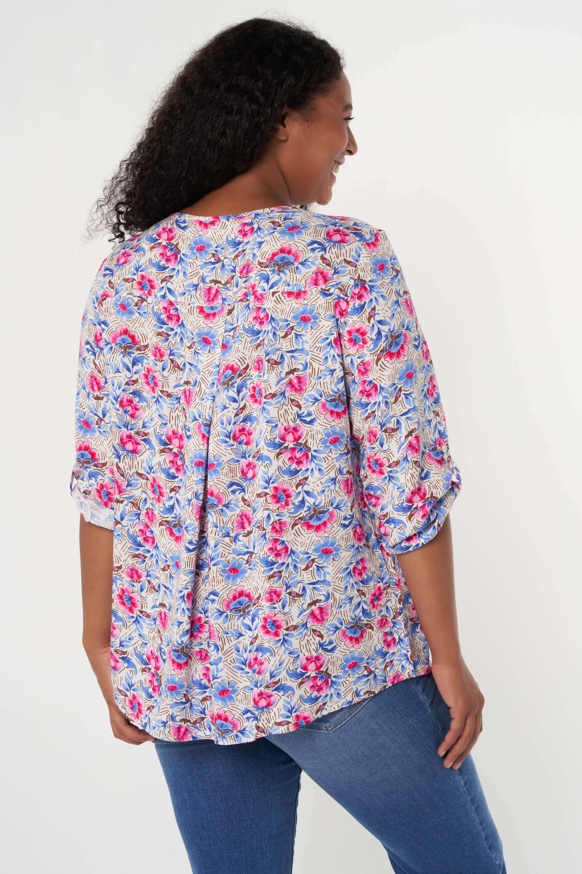 Bluse mit V-Ausschnitt image number 3