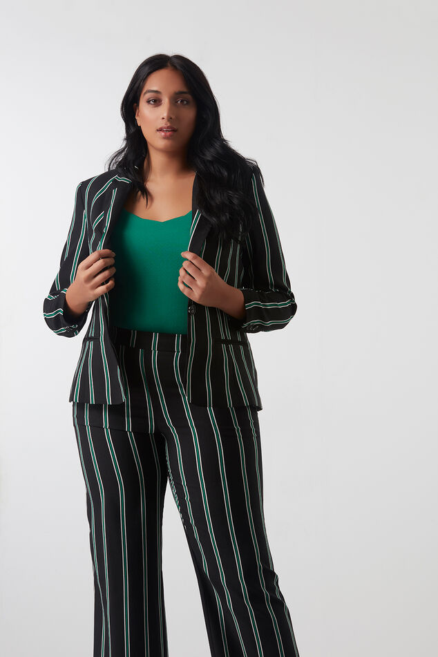 Gestreifter Blazer image number 0
