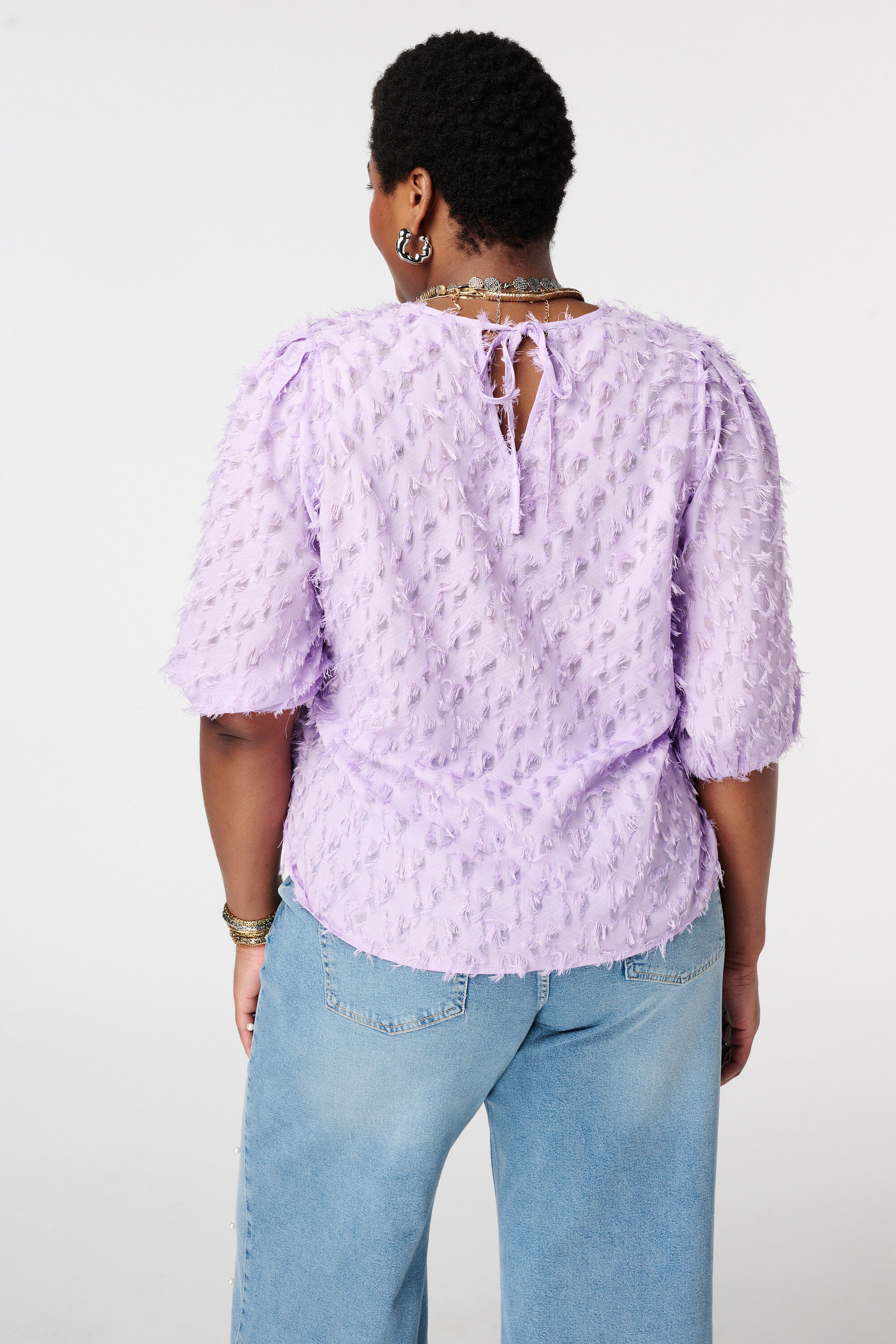 Strukturierte Bluse image number 3