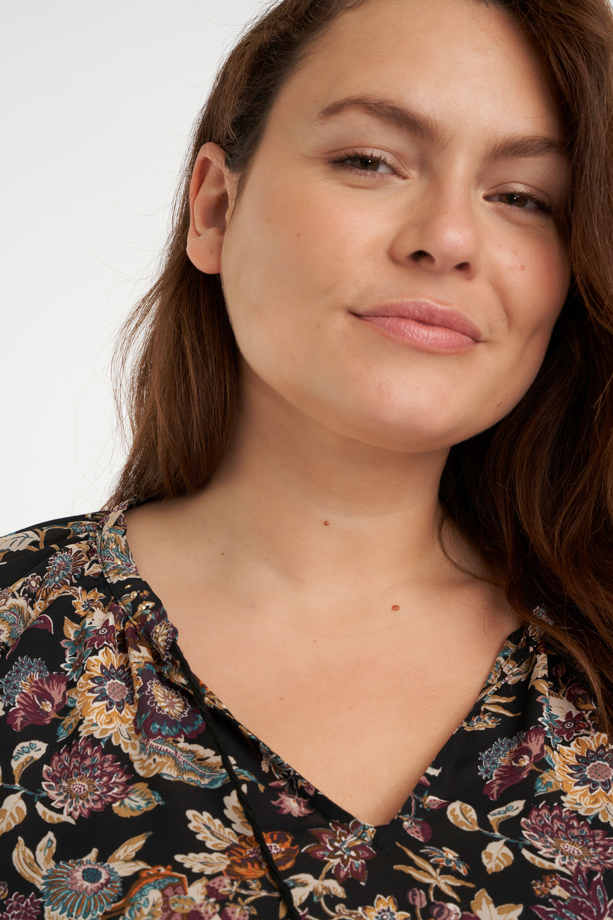 Bluse mit Print image number 5