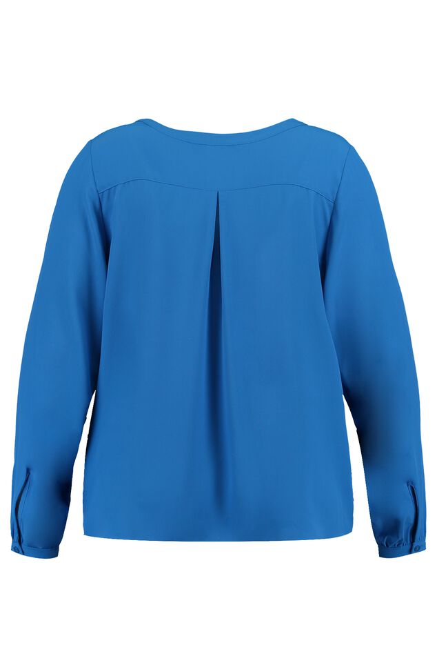 Einfarbige Bluse  image number 2