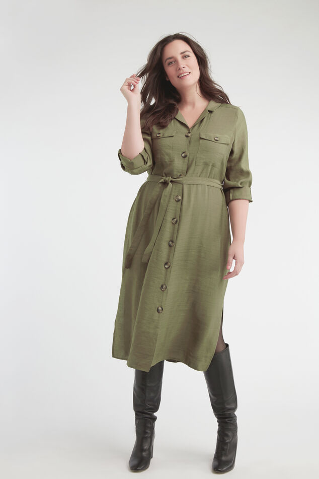 Durchgeknöpftes Kleid image number 6