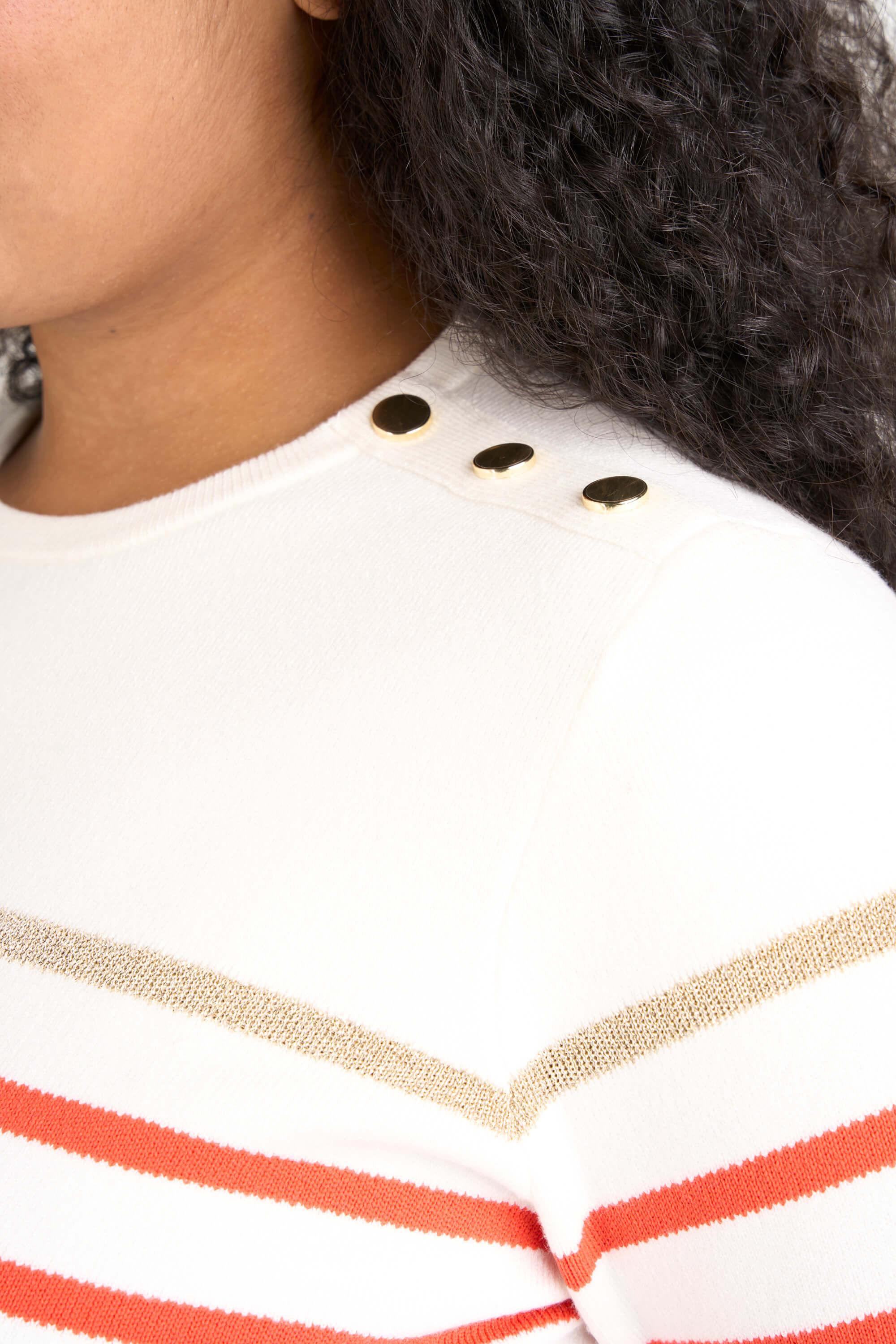 Gestreifter Pullover  image number 4