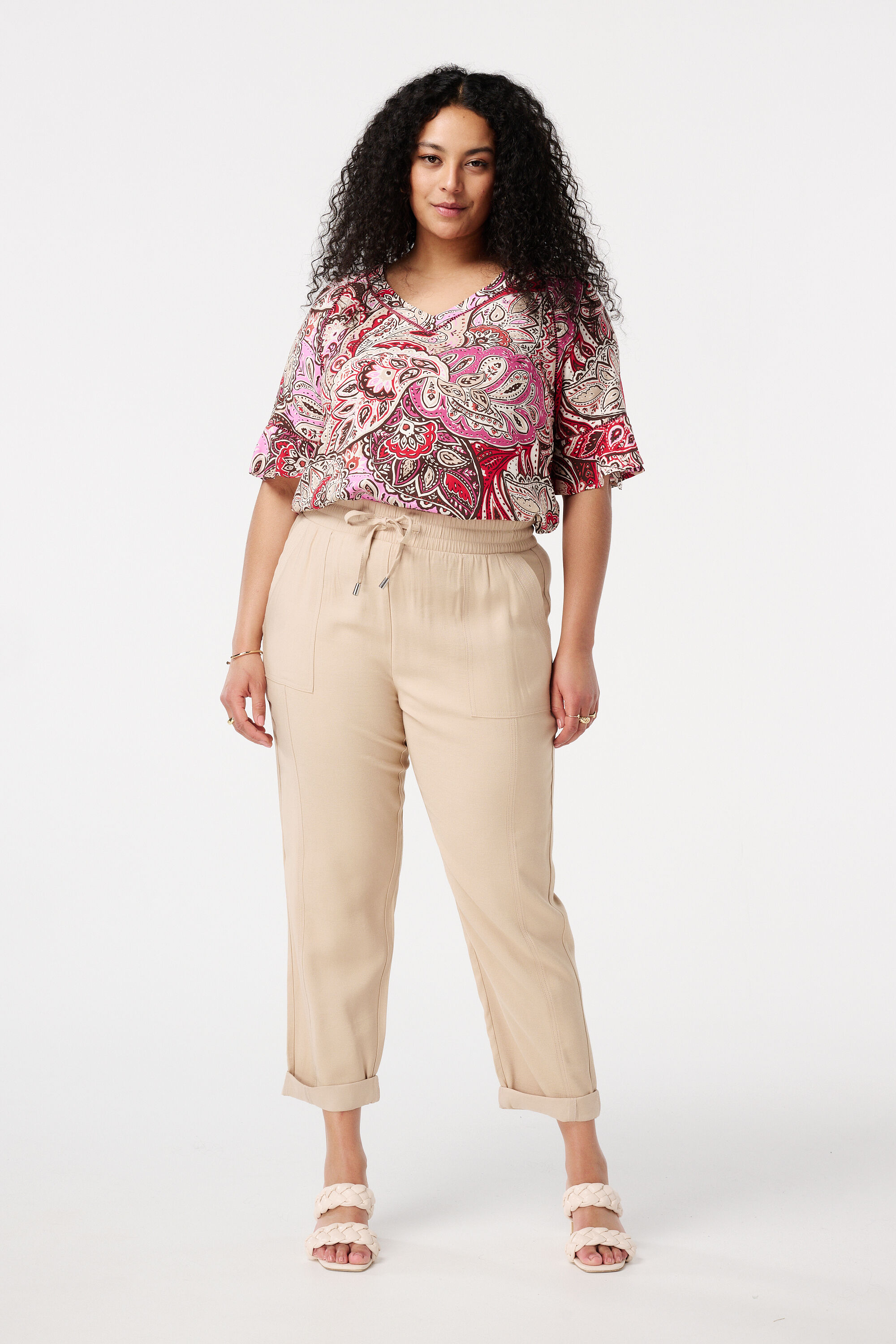 Bluse mit Print image number 5