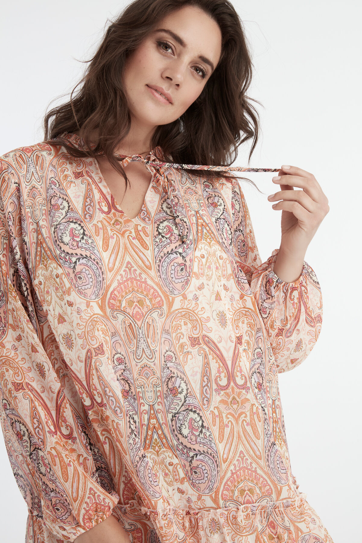 Kleid mit Paisley-Print image number 3