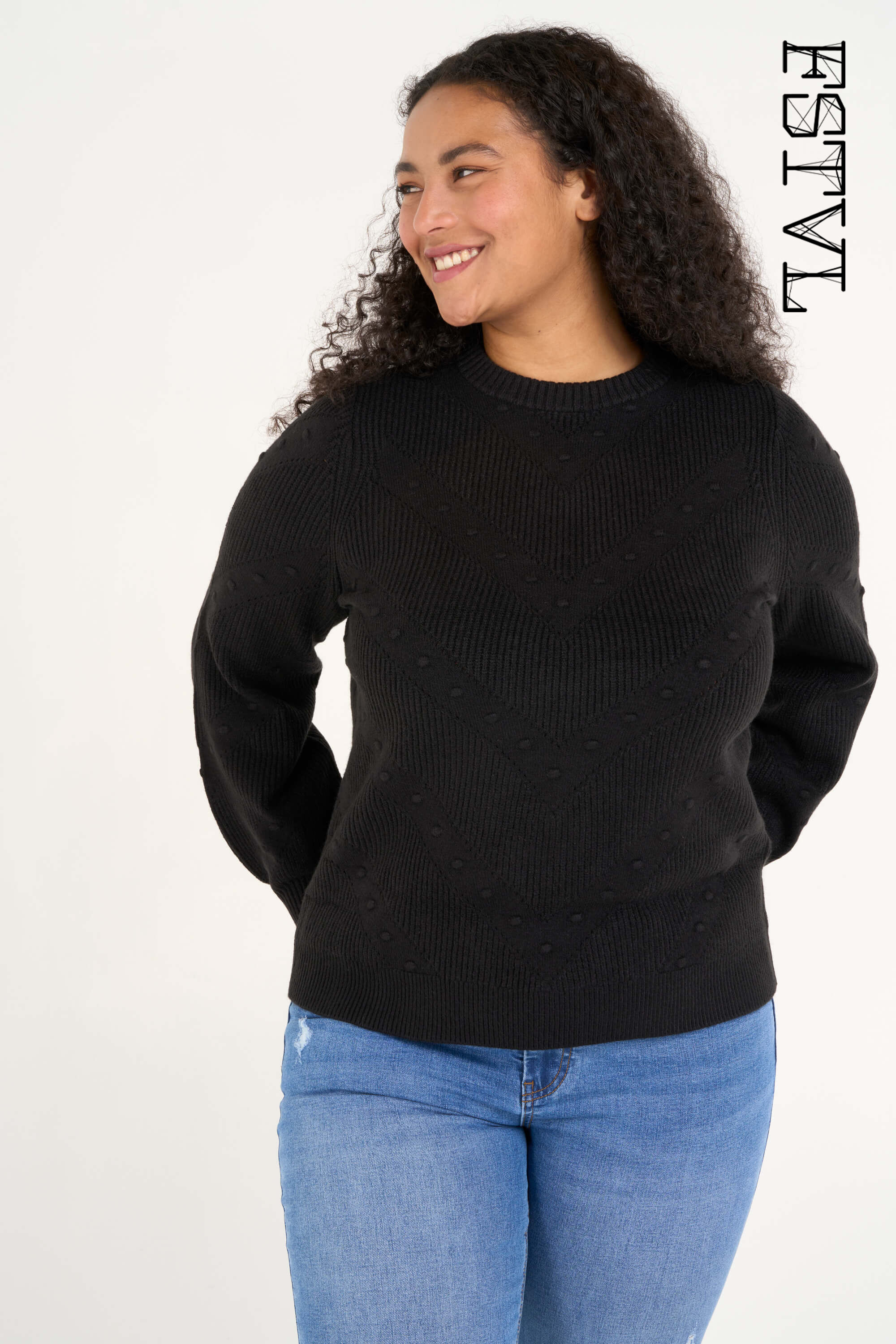 Grobstrick-Pullover image number 0