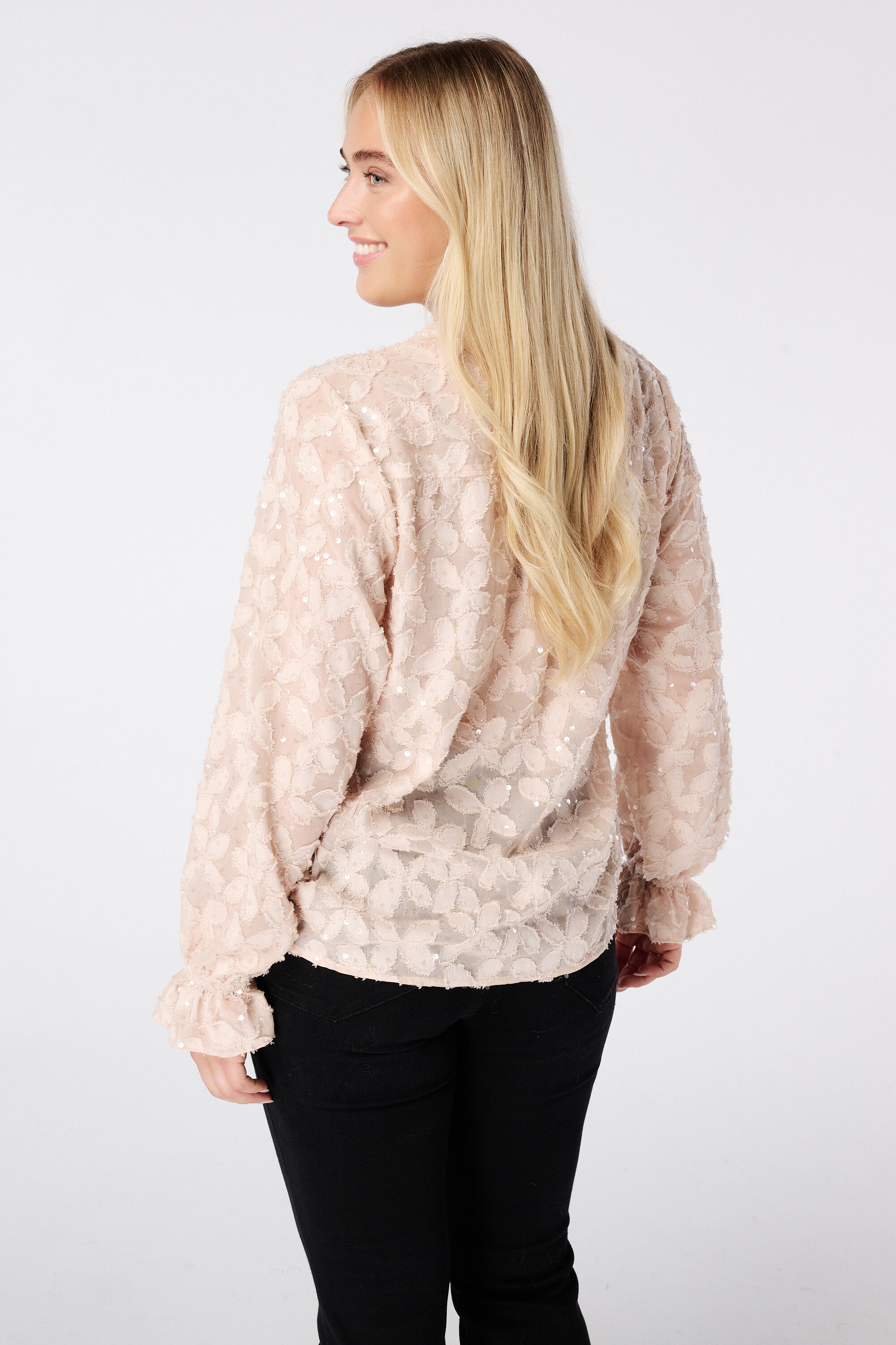 Bluse mit Blumen image number 3
