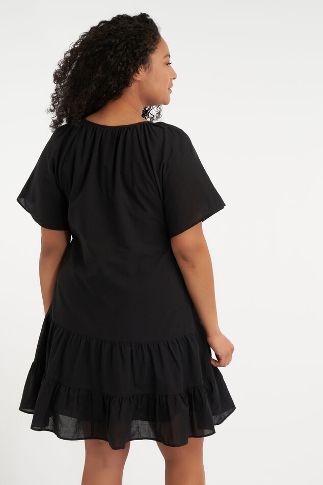 Kurzes ausgestelltes Kleid image number 3