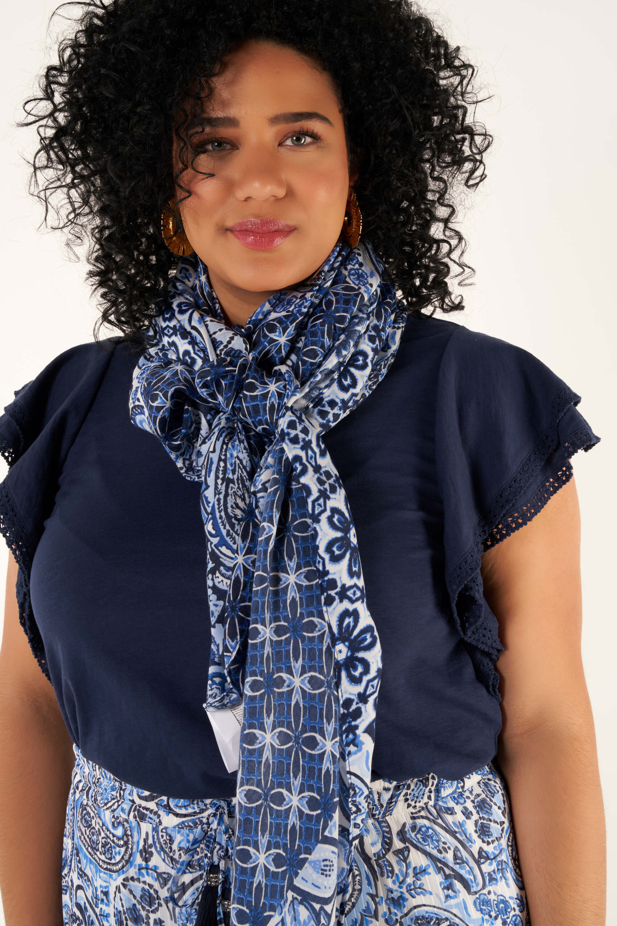 Schal mit Print  image number 2