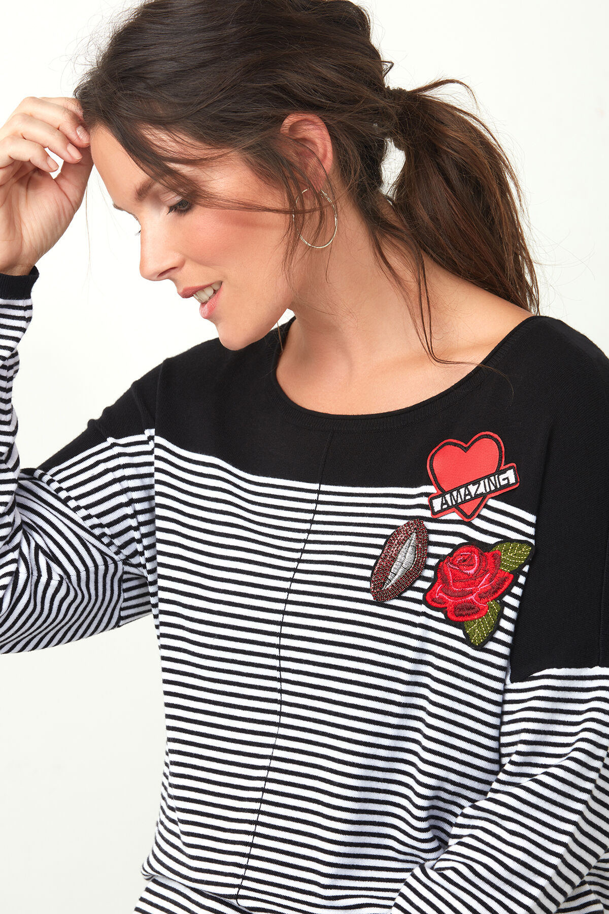 Streifenpullover image number 3