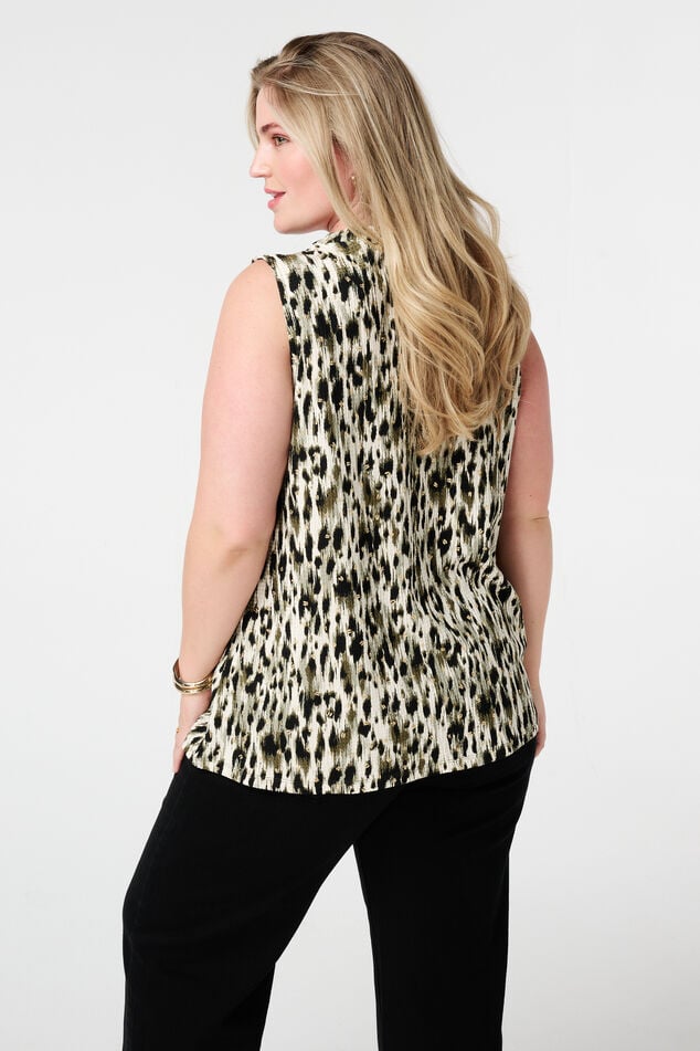 Bedrucktes ärmelloses Top image number 3