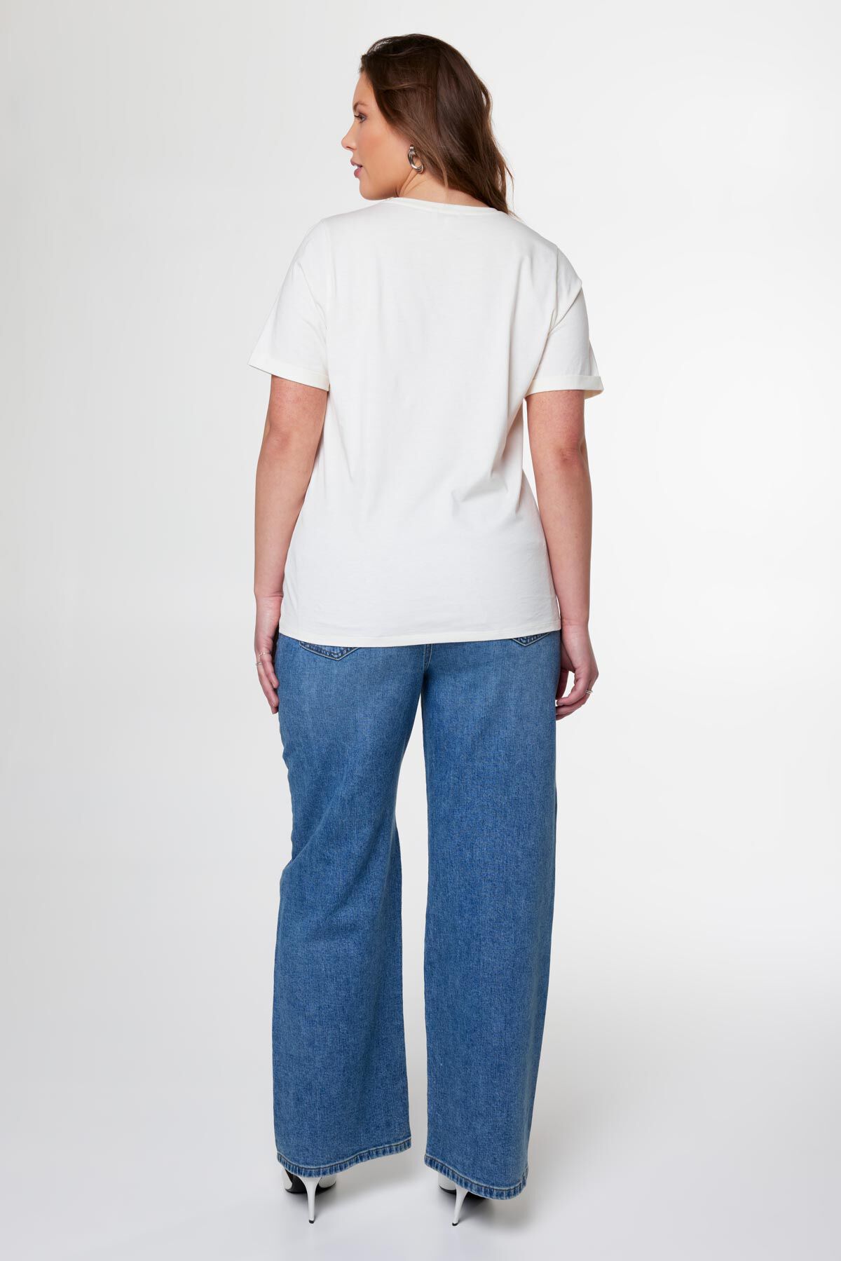 T-Shirt mit Text-Print &bdquo;J'adore&ldquo; image number 3