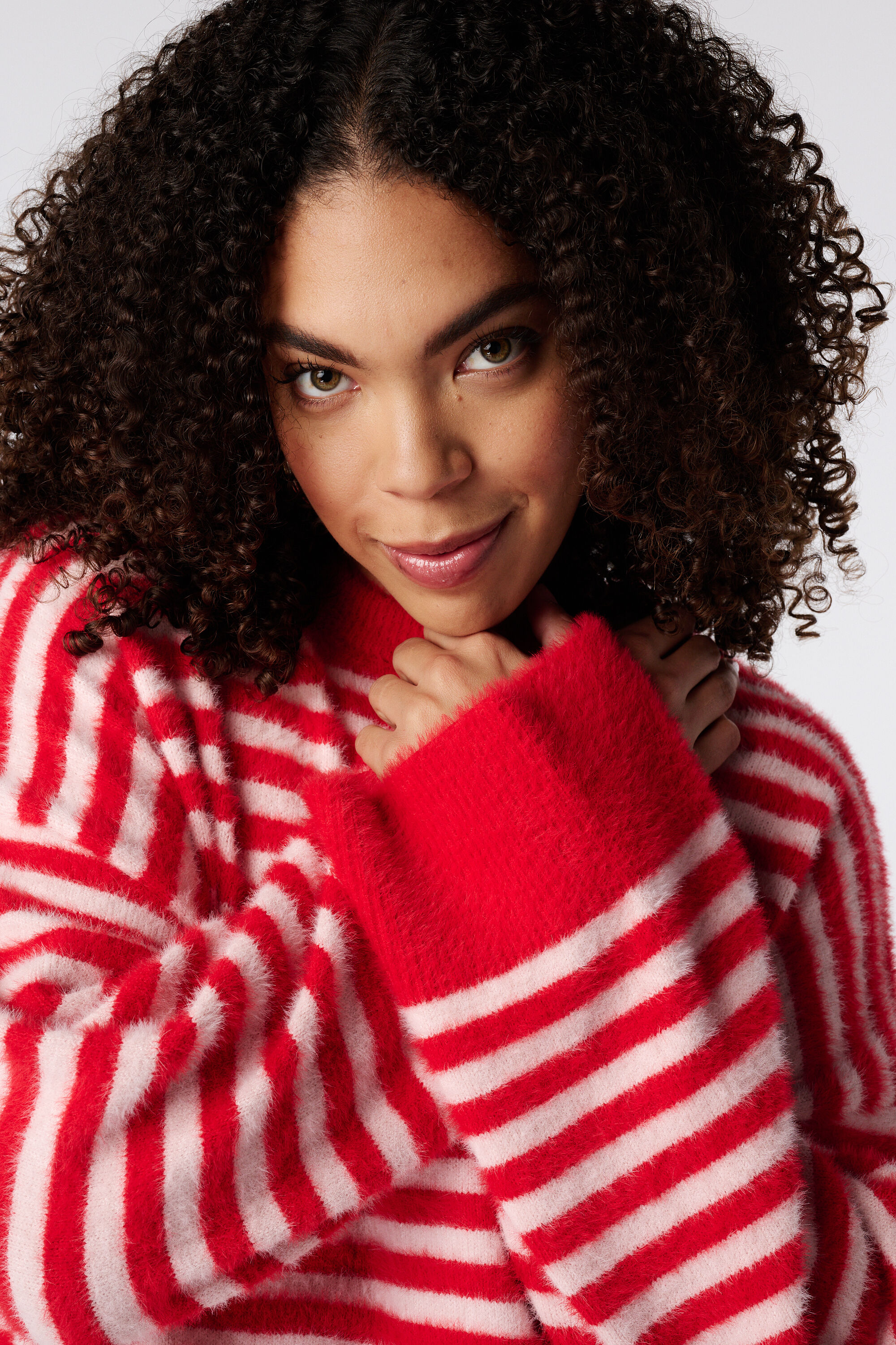 Gestreifter Pullover image number 4