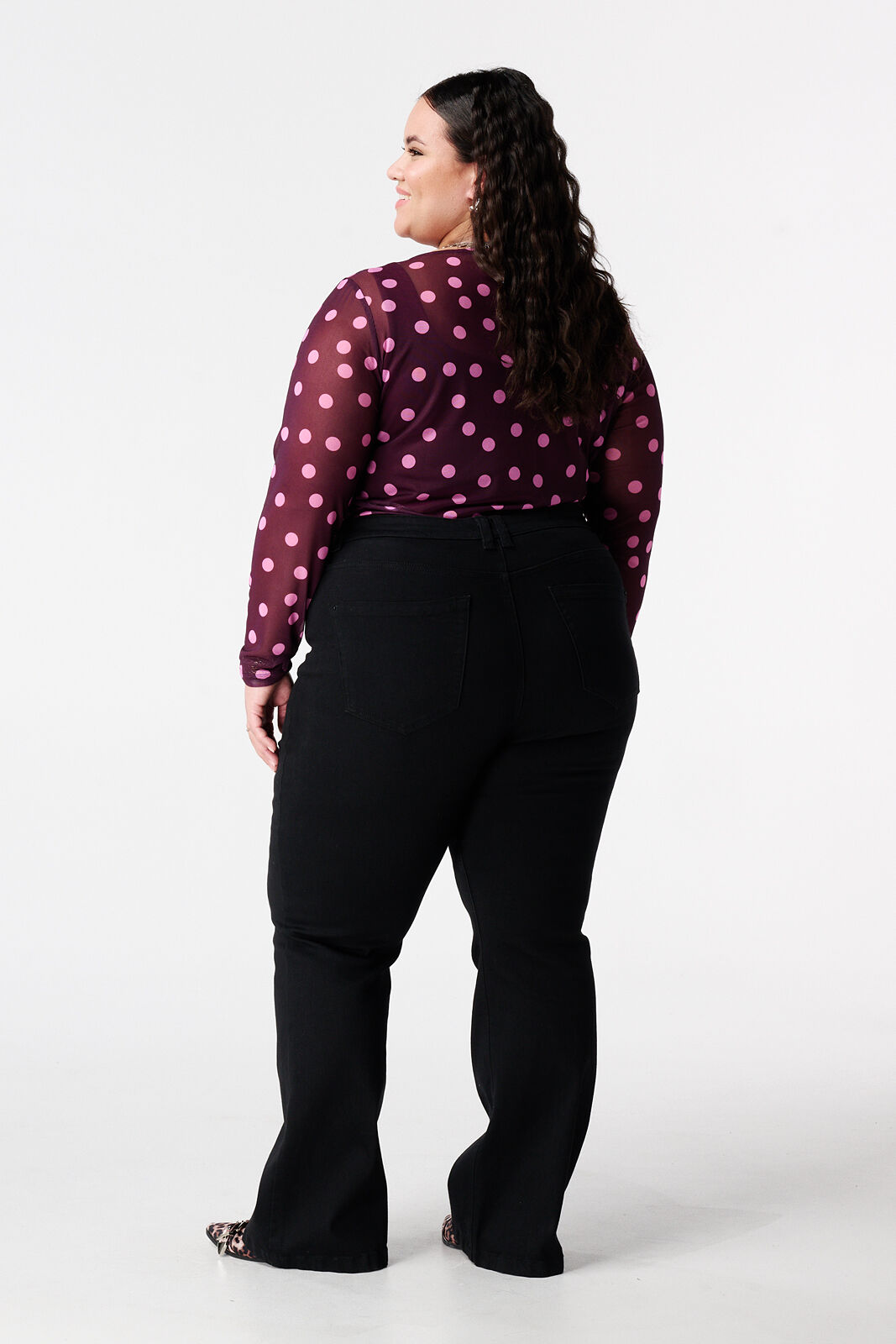 Flared-Leg-Jeans JASMIN image number 3