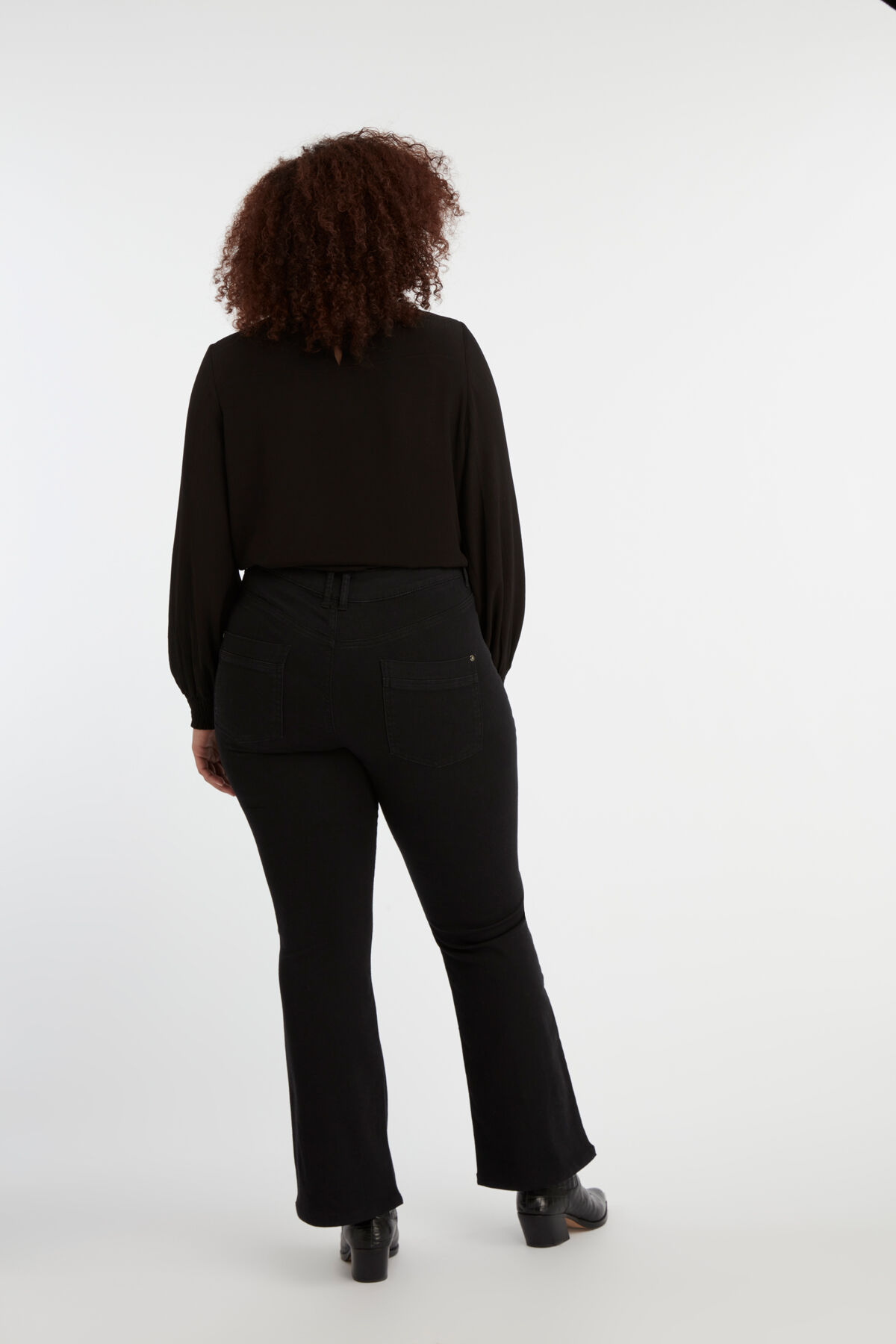 Magic Simplicity Flared-Leg SHAPES Jeans image number 6