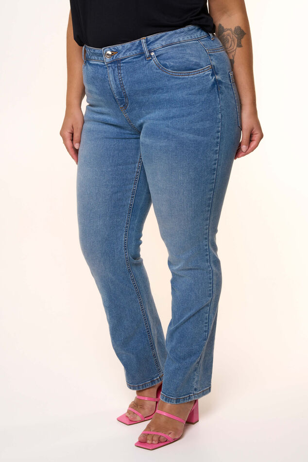 Straight-Leg Jeans LILY image number 6