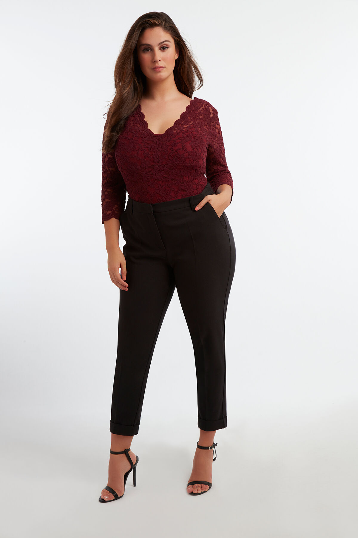 Spitzen-Top image number 3