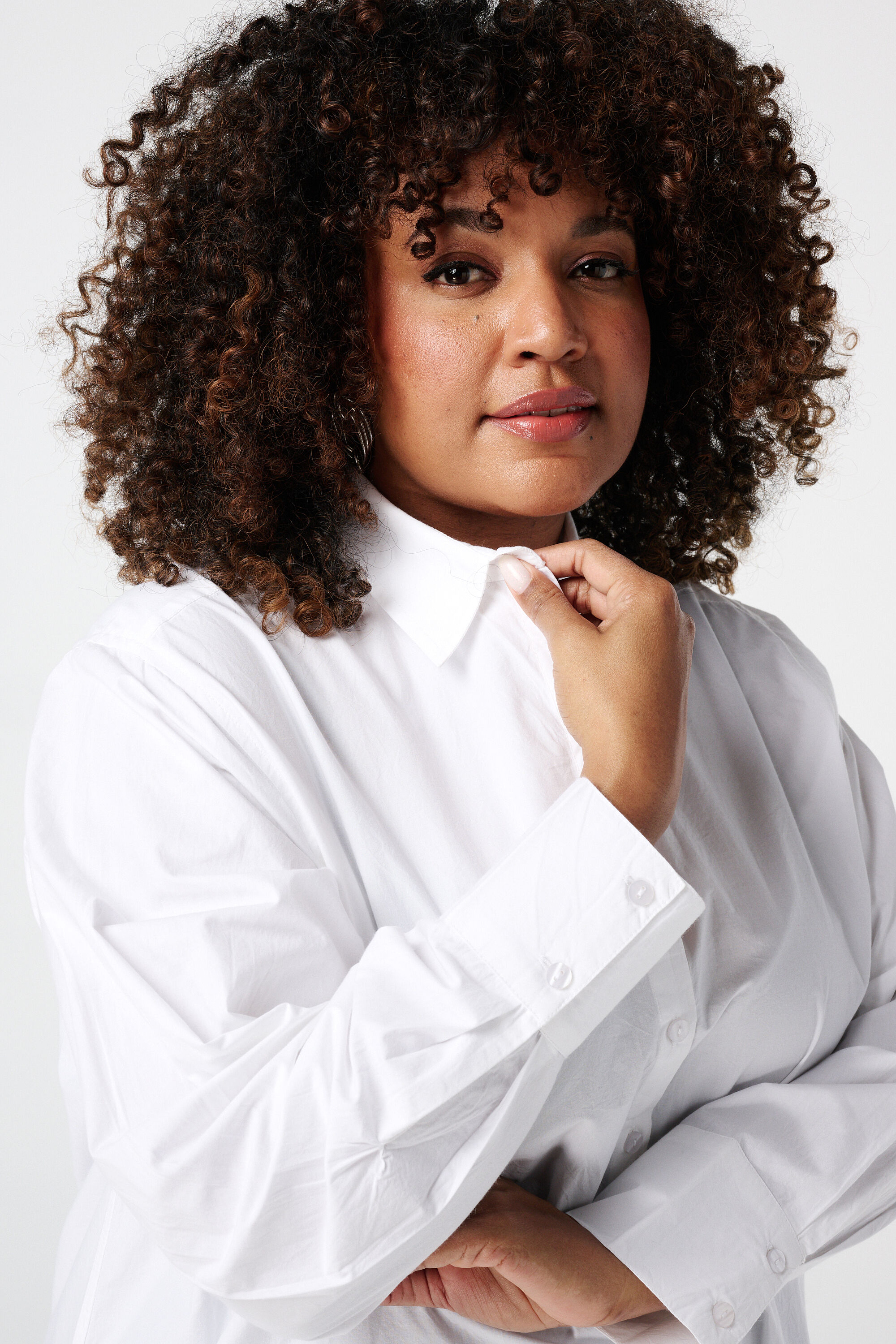 Weit geschnittene Hemdbluse image number 4