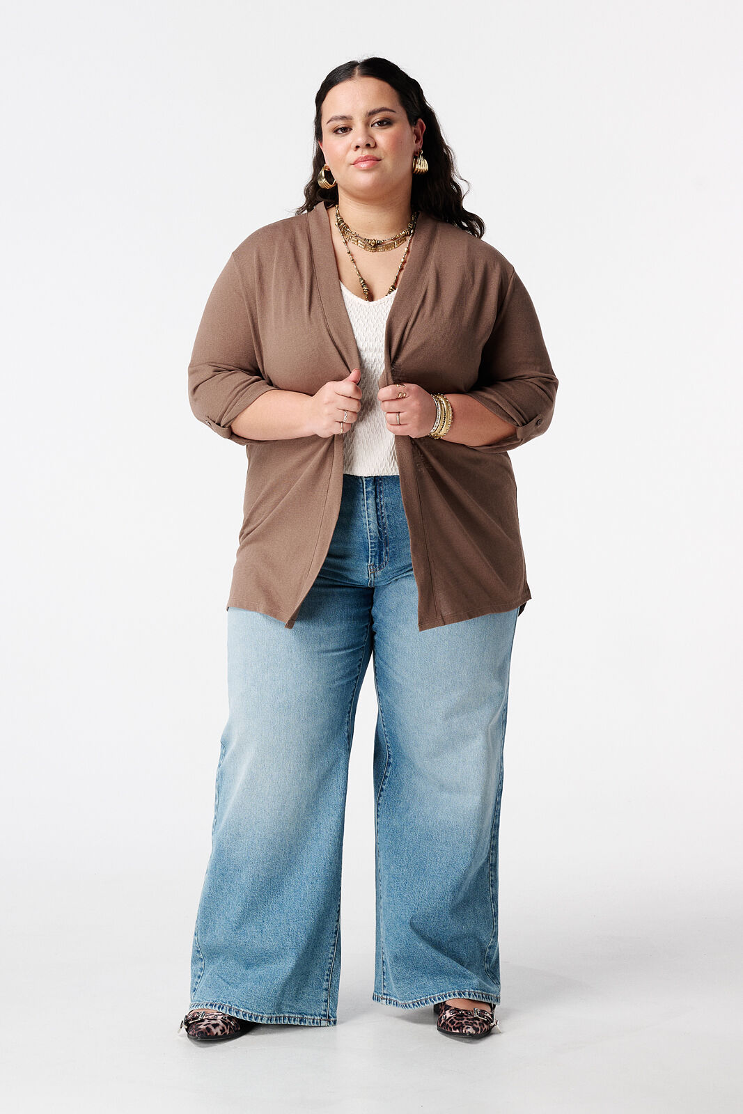 Offene Strickjacke image number 5