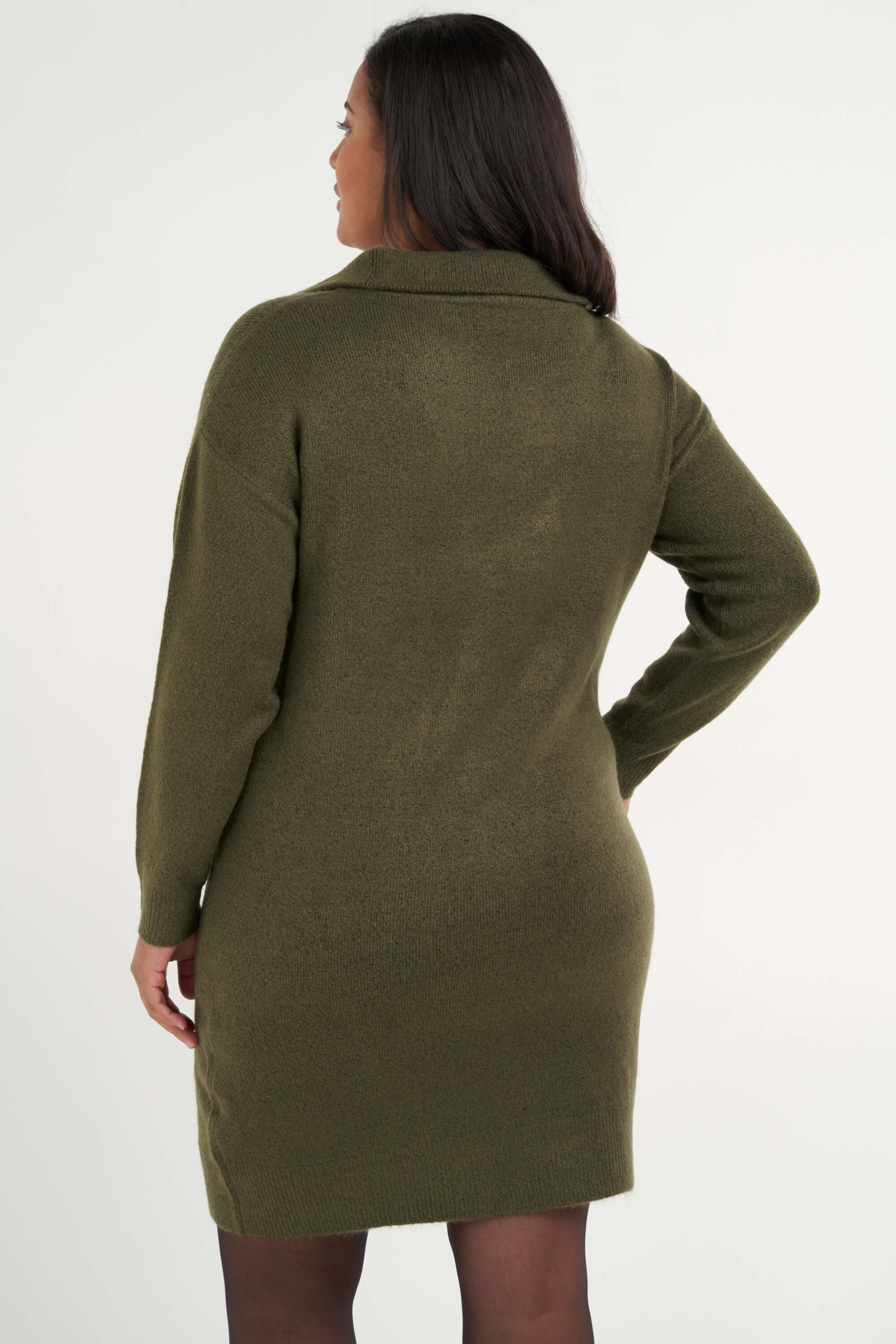 Langer Pullover mit Rei&szlig;verschluss  image number 3