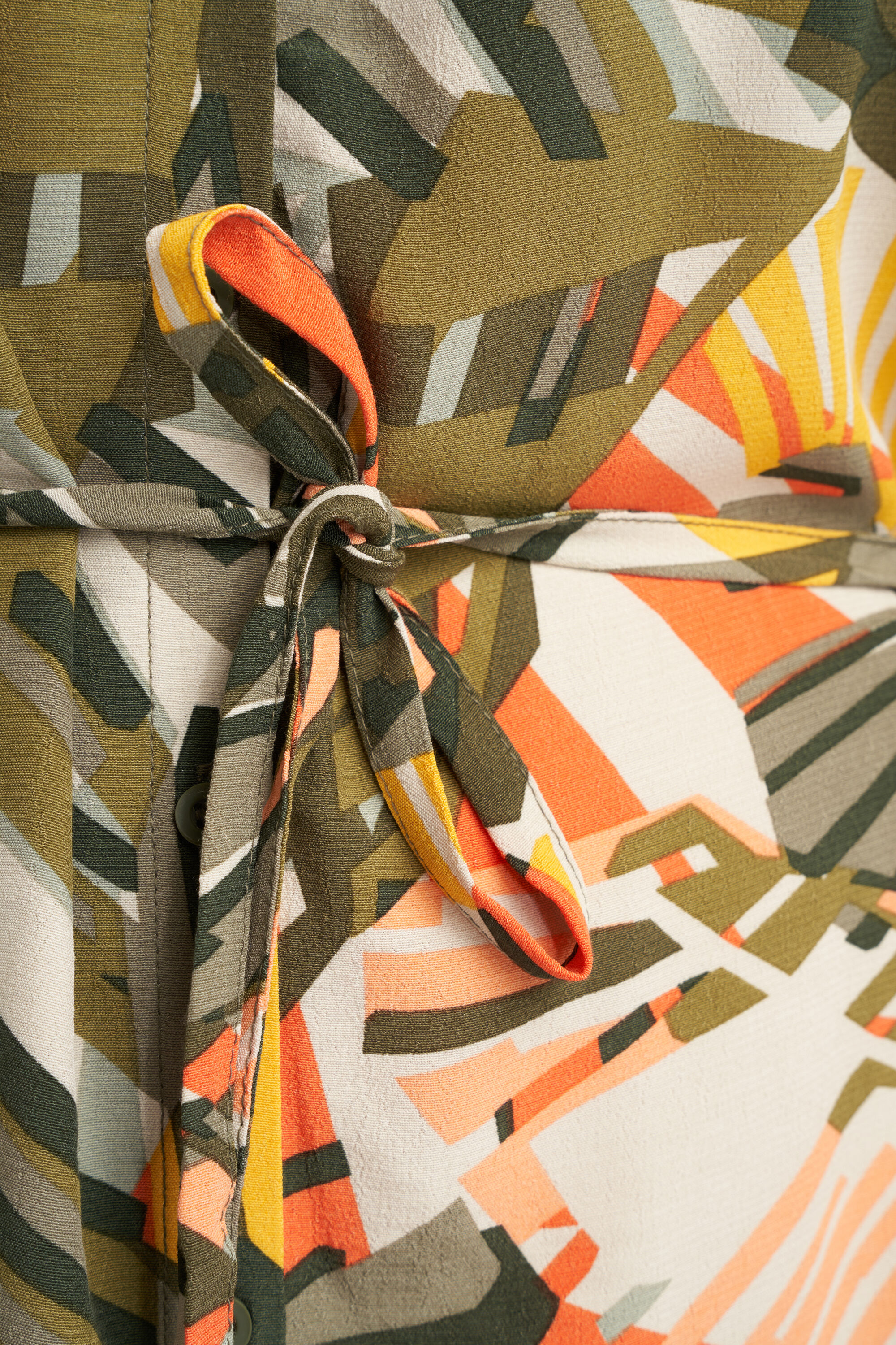 Langes Kleid mit Kordelg&uuml;rtel image number 5