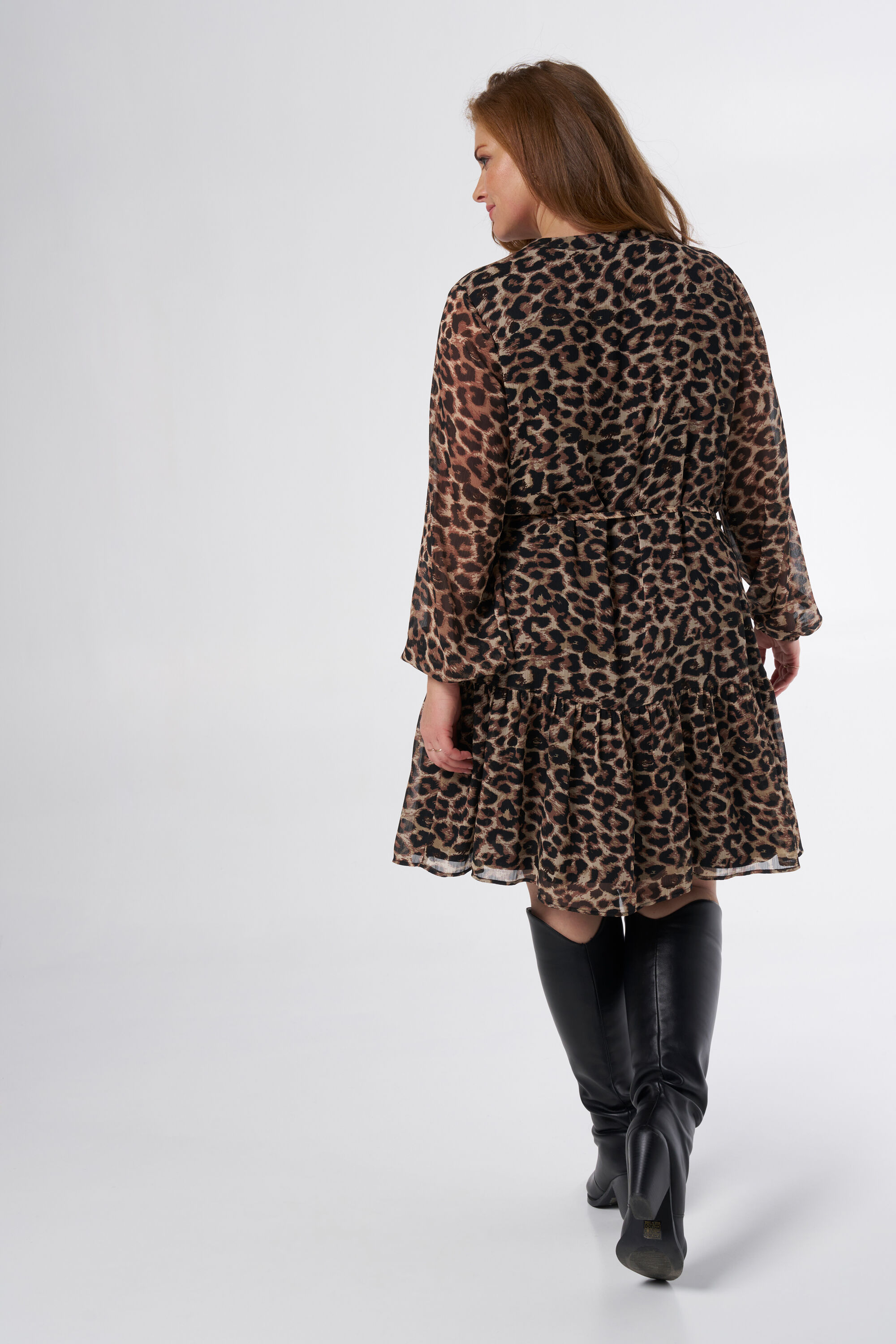 Kleid mit Panther-Print  image number 3