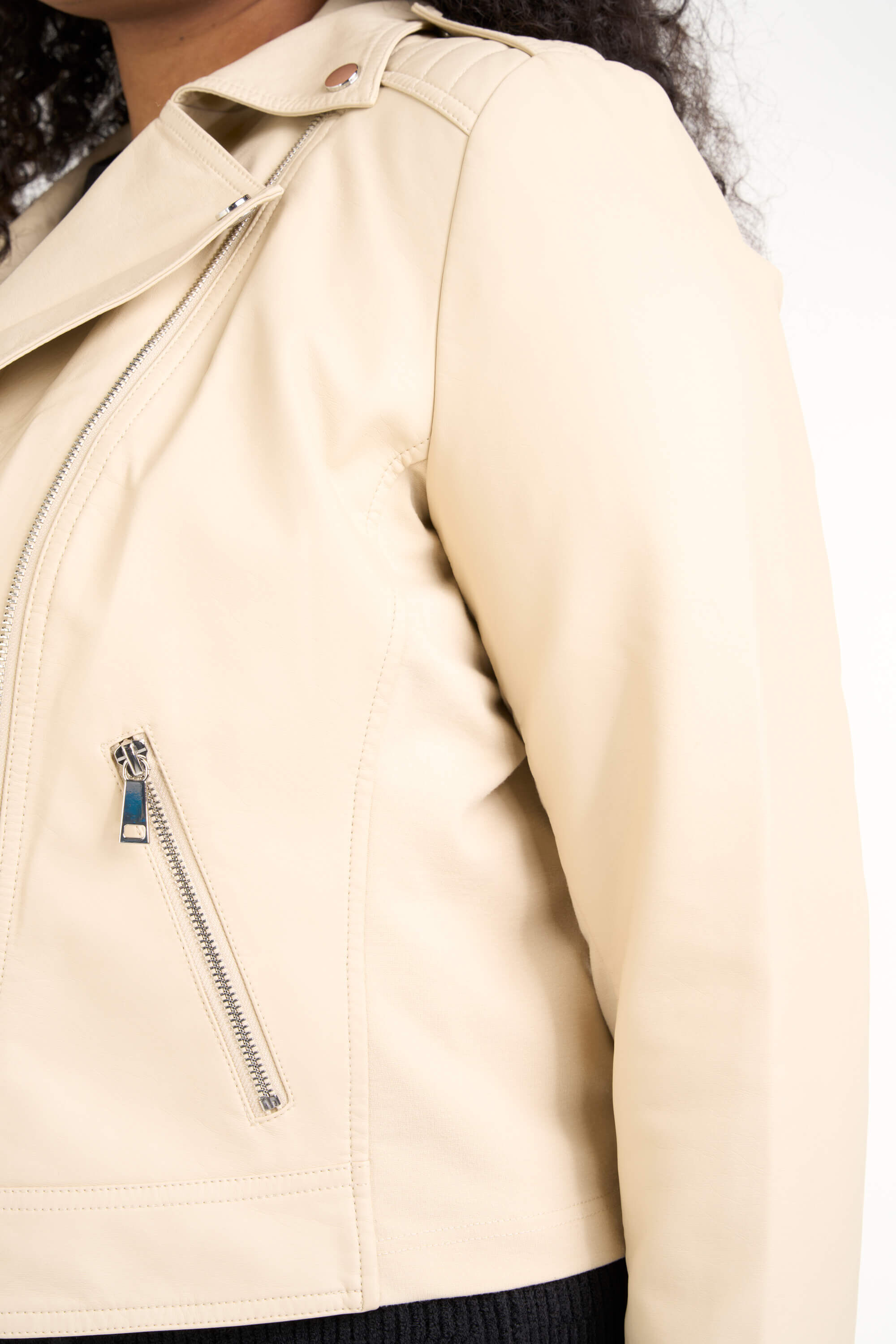 Biker-Jacke aus Kunstleder image number 4