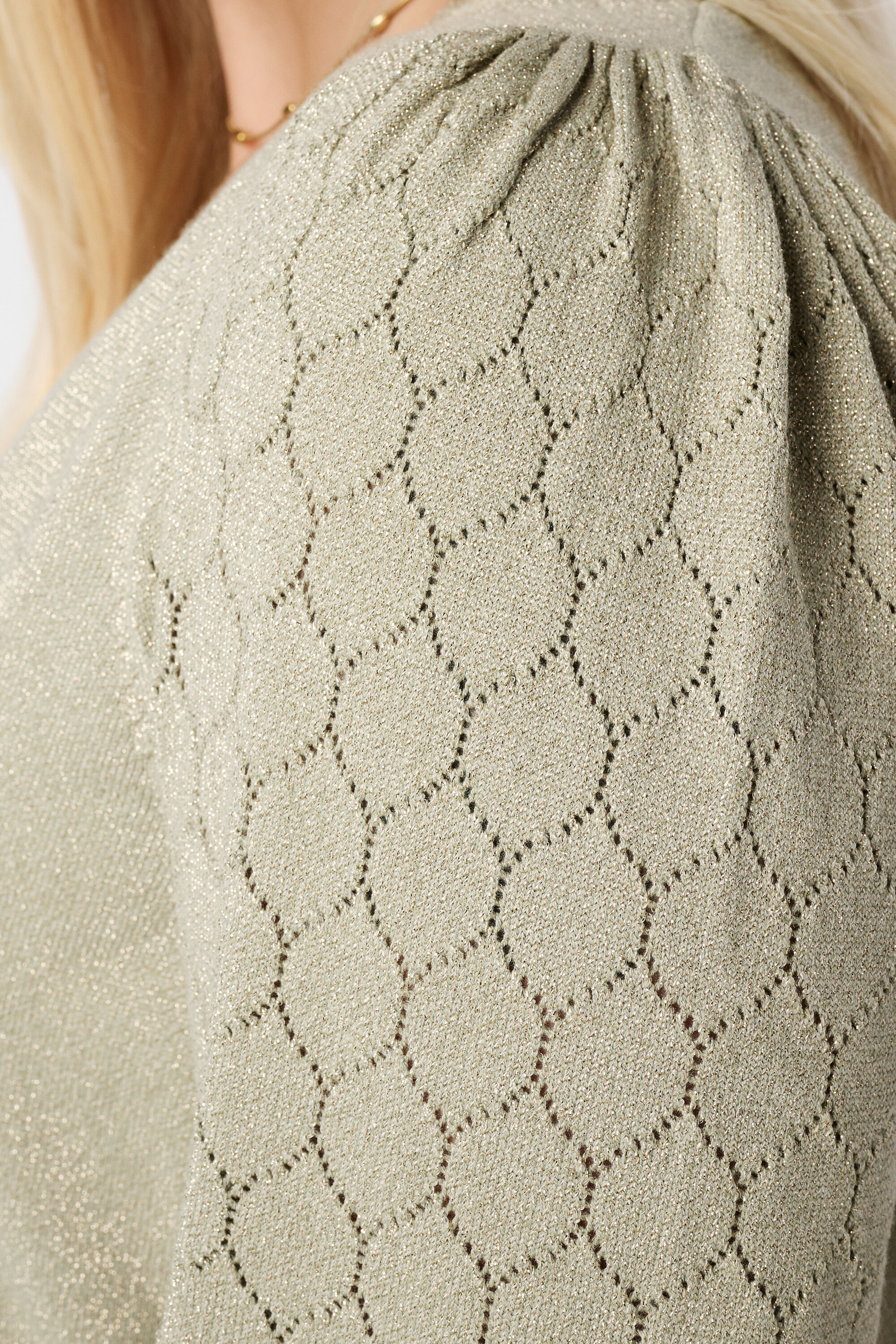 Pullover mit Lurex und Details an den &Auml;rmeln image number 6