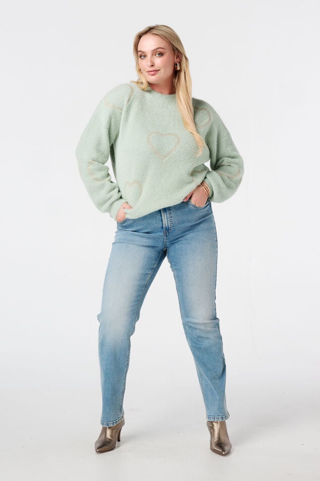 Weicher Pullover mit Herzchen image number 5